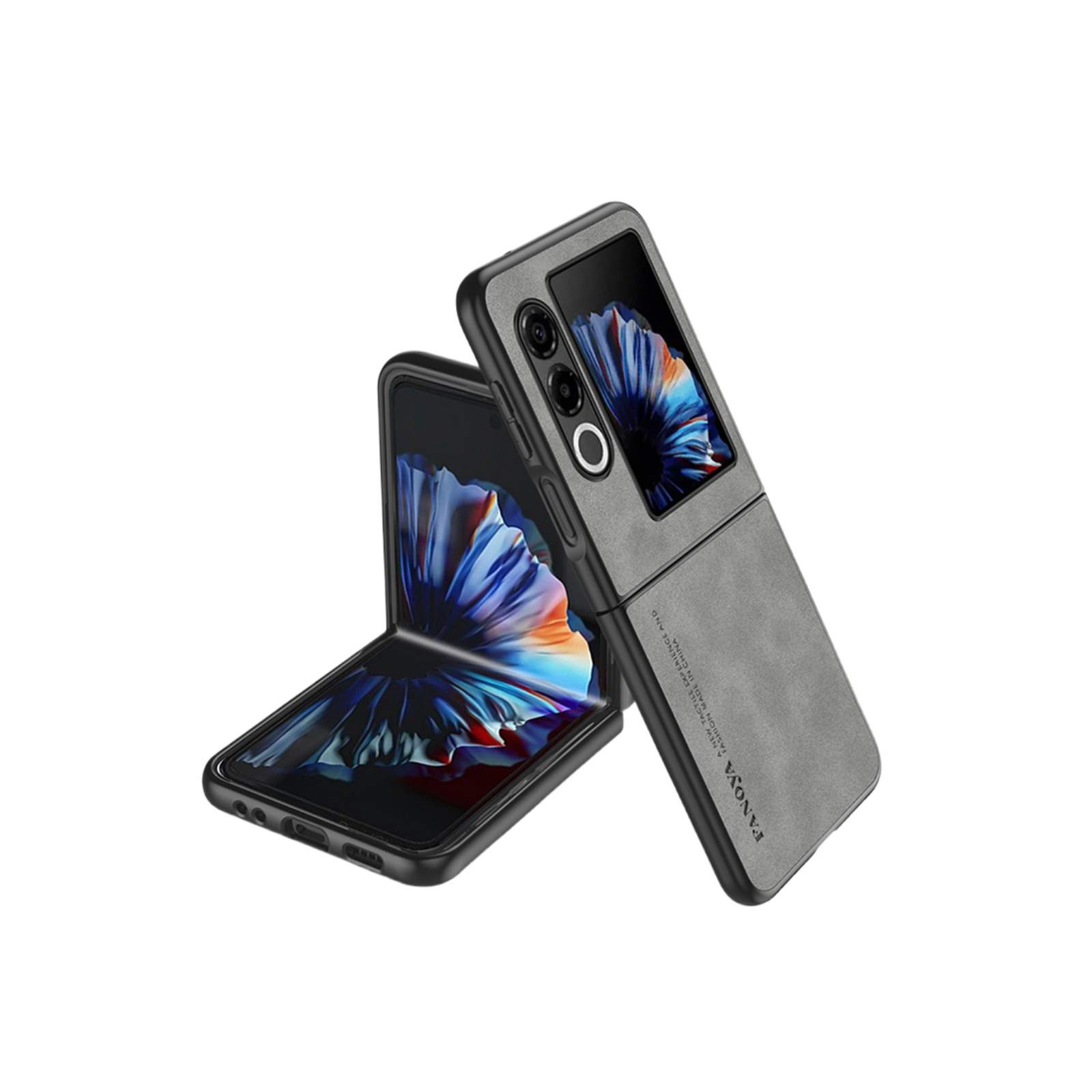 nubia ZTE Nubia Flip3 ケース 用のプラスチック製 折りたたみ型 持ち