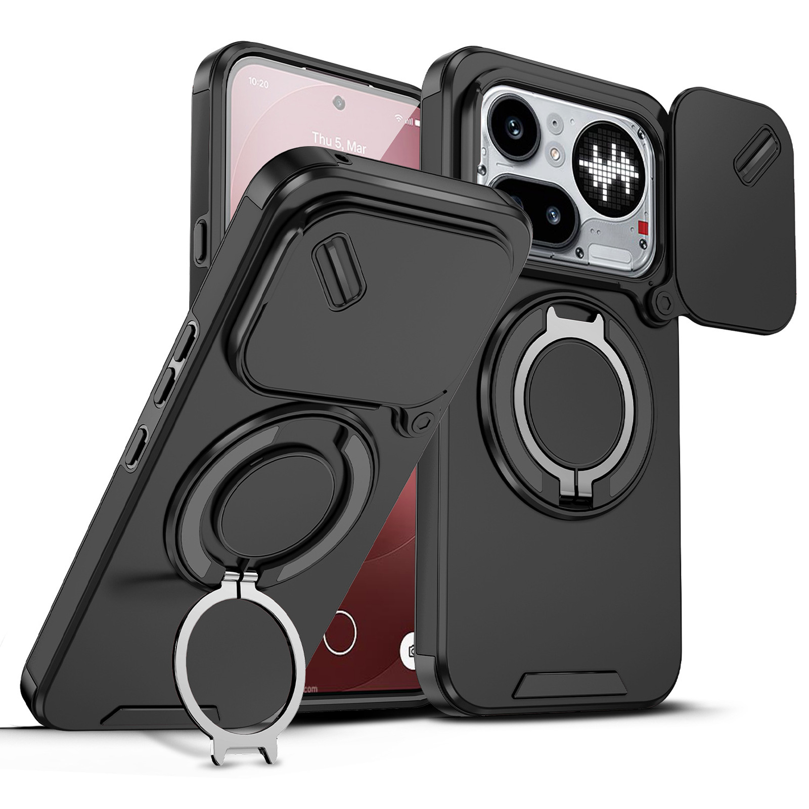 Nothing Phone (4a) Pro 256gb ケース付属　ブラック Nothing Nothing Phone (4a) Nothing Phone (4a) Pro用の衝撃に強い
