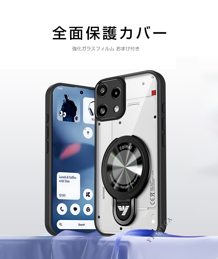 Nothing Nothing Phone (3a) Lite スマホ用のクリアケース 人気
