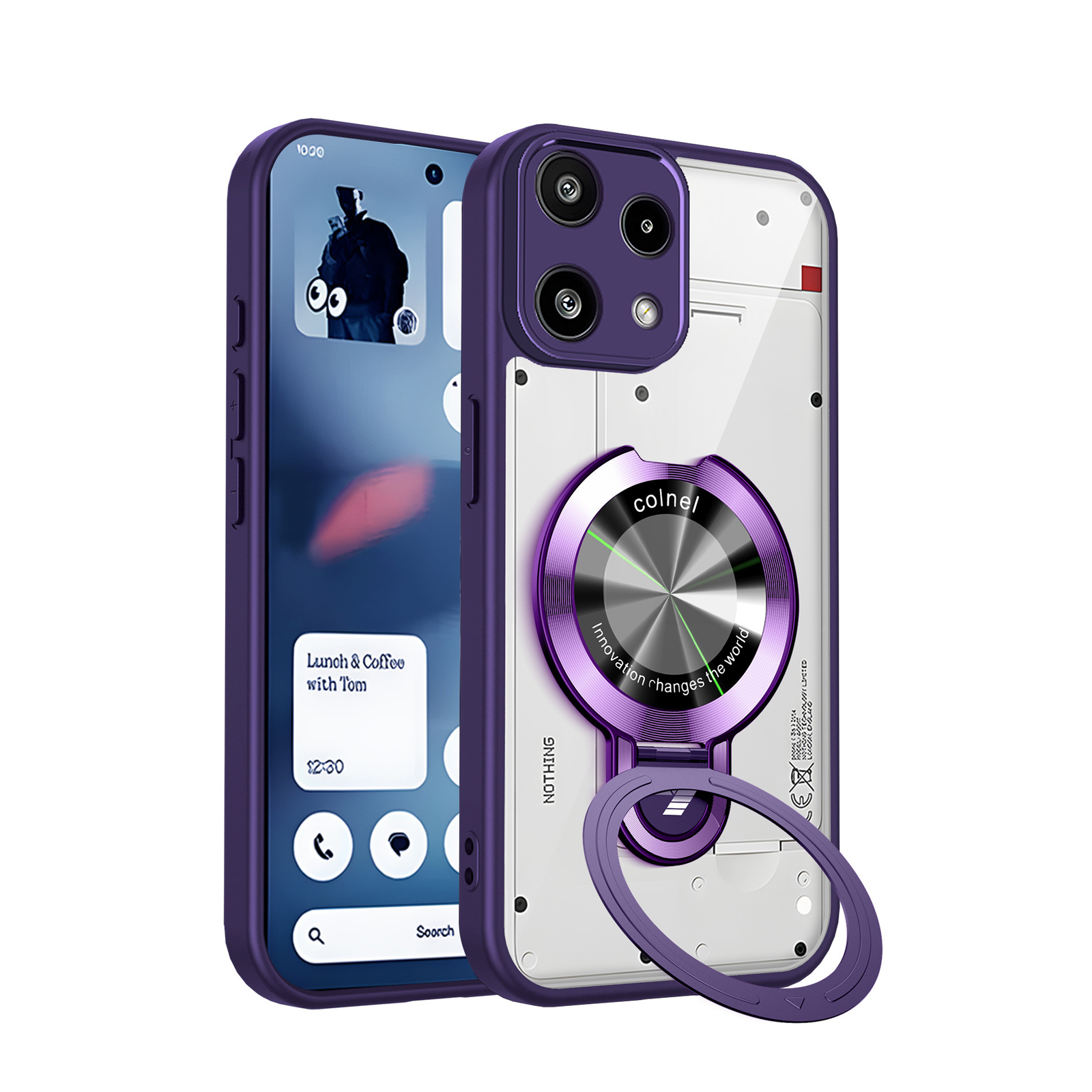 Nothing Nothing Phone (3a) Lite スマホ用のクリアケース 人気