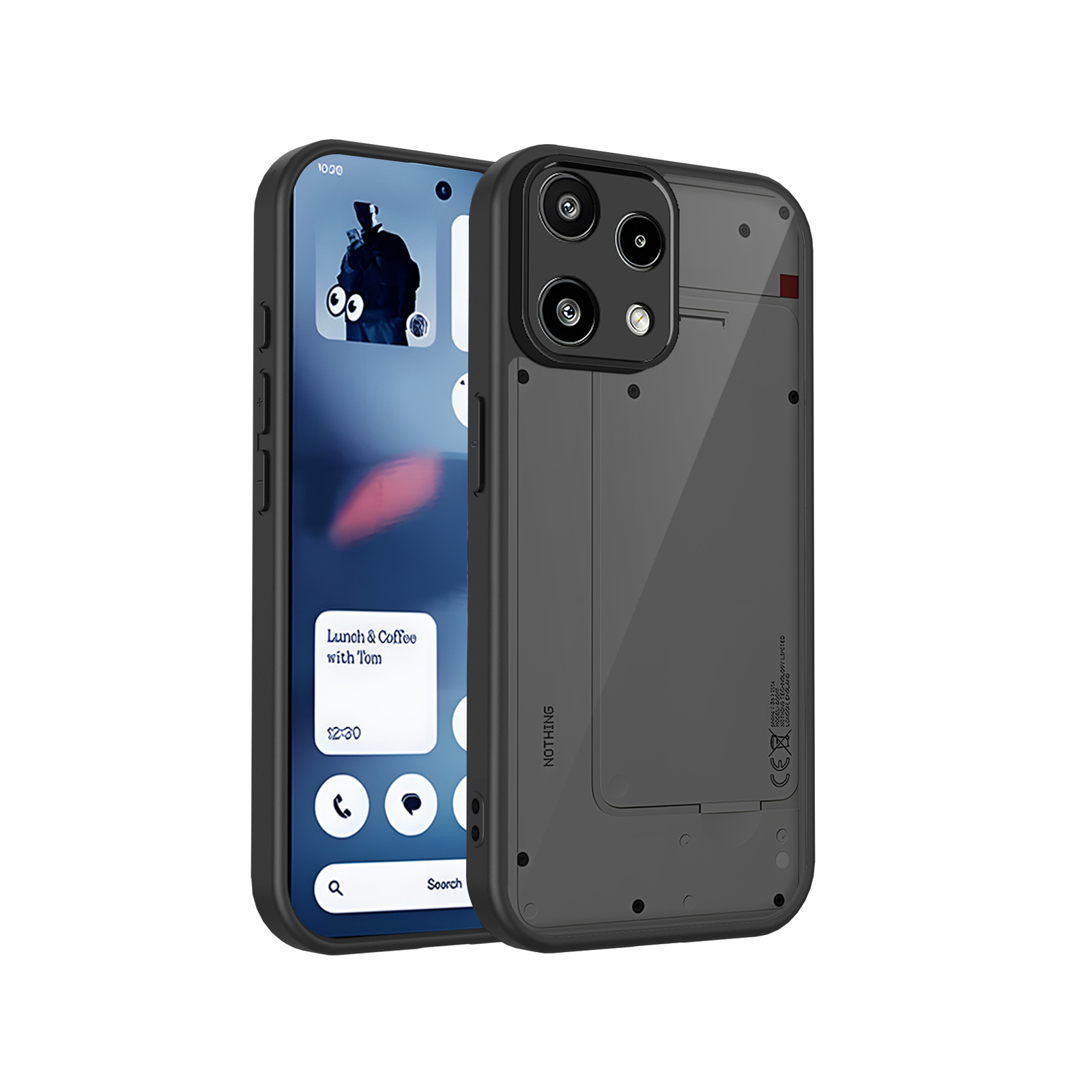 Nothing Nothing Phone (3a) Lite スマホ用のケース TPU+PC素材 人気