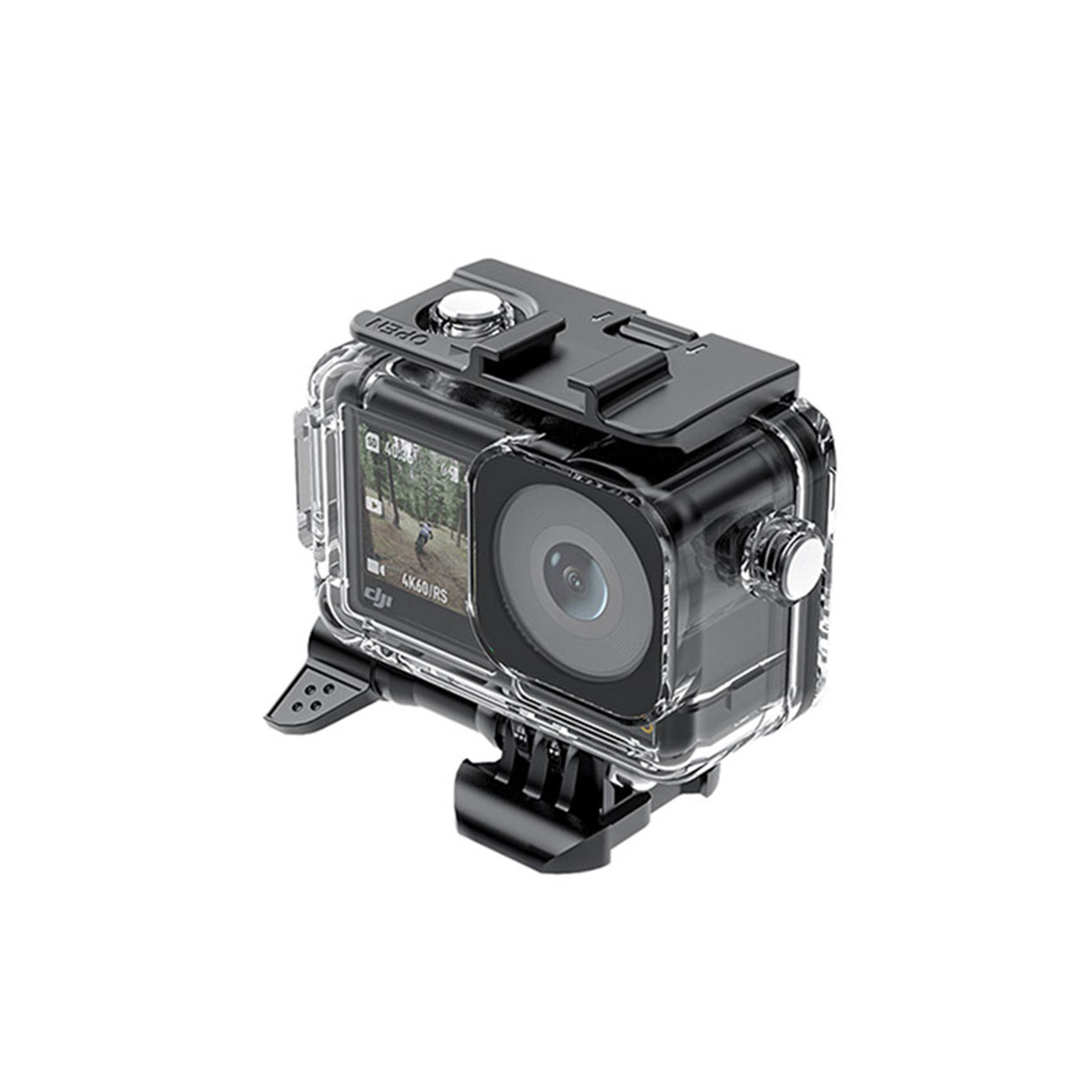 DJI Osmo Action 4 プラスチック製 PC素材 防水保護ケース 耐衝撃