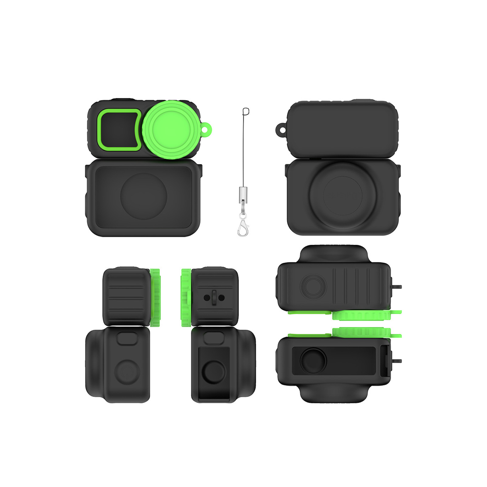 DJI DJI Osmo Nano ケース カバー 柔軟性のあるシリコン素材製 レンズ