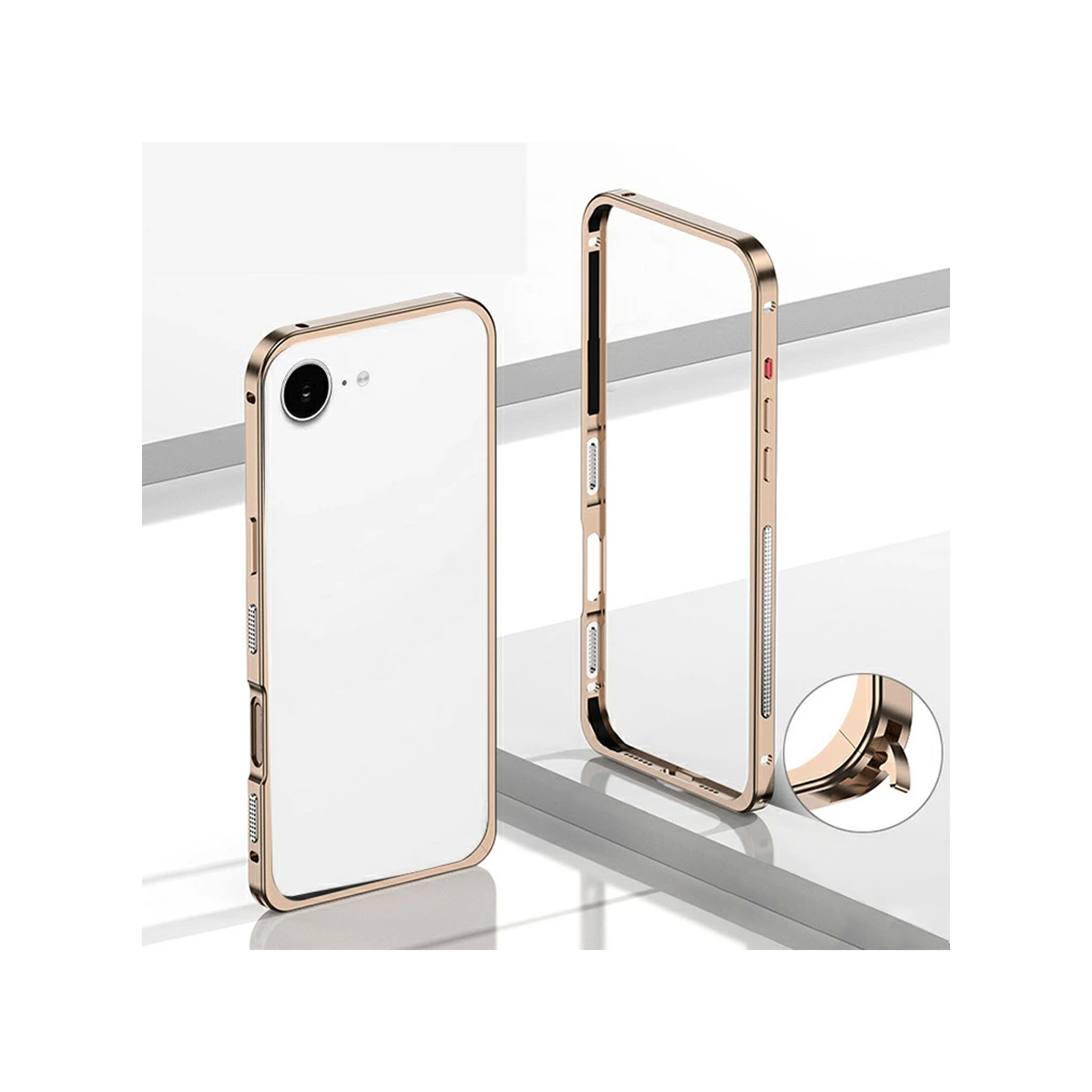 iPhone Apple 17e アルミバンパー ケース かっこいい アップル