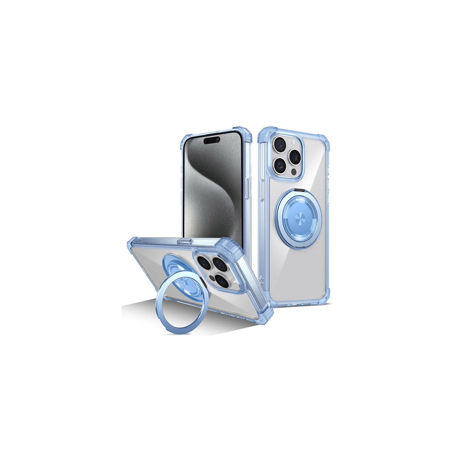 Apple iPhone 16 Plus Pro Maxケース CASE 透明 スタンド機能