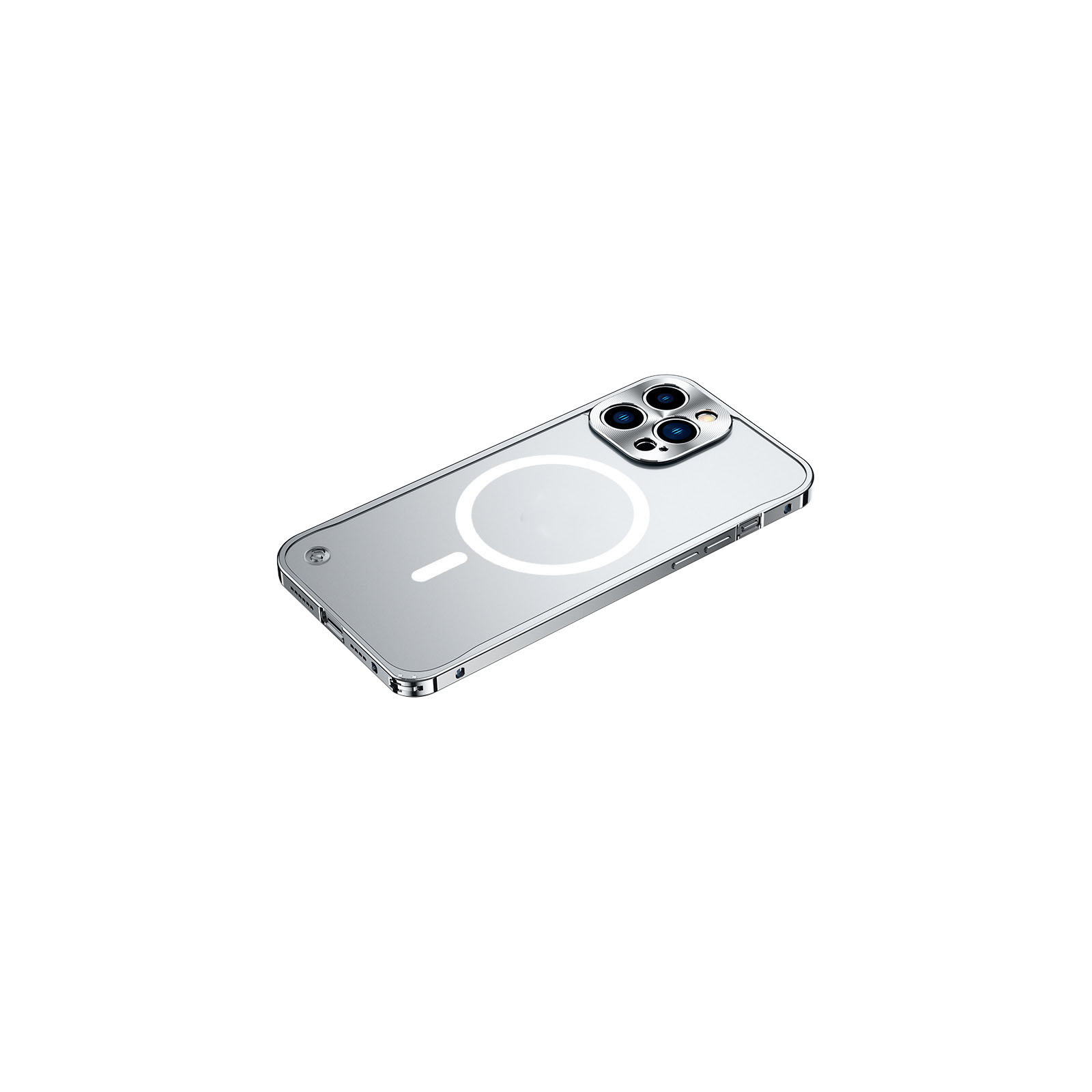 iPhone Apple 16 Plus Pro Max ケース カバー 金属 アルミニウム