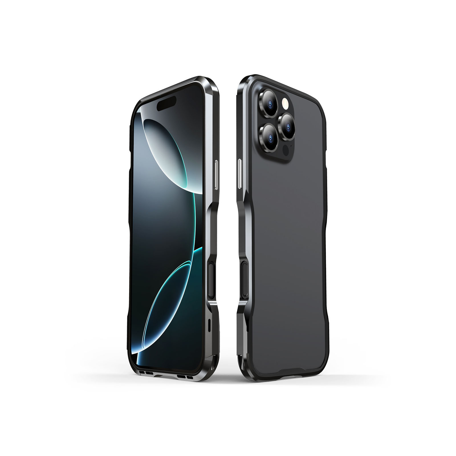 iPhone Apple 16e ケース カバー 金属 かっこいい アルミ合金バンパー