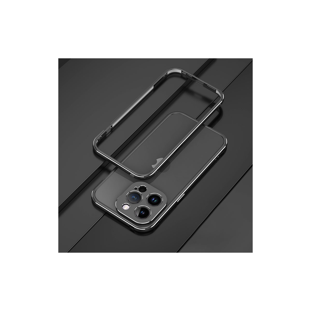 Apple アイフォン iPhone 14 14 Plus 14 Pro 14 Pro Max アルミバンパー 枠 フレーム CASE 金属 レンズ プロテクター メタルリング メタルサイドバンパー｜coco-fit2018｜05