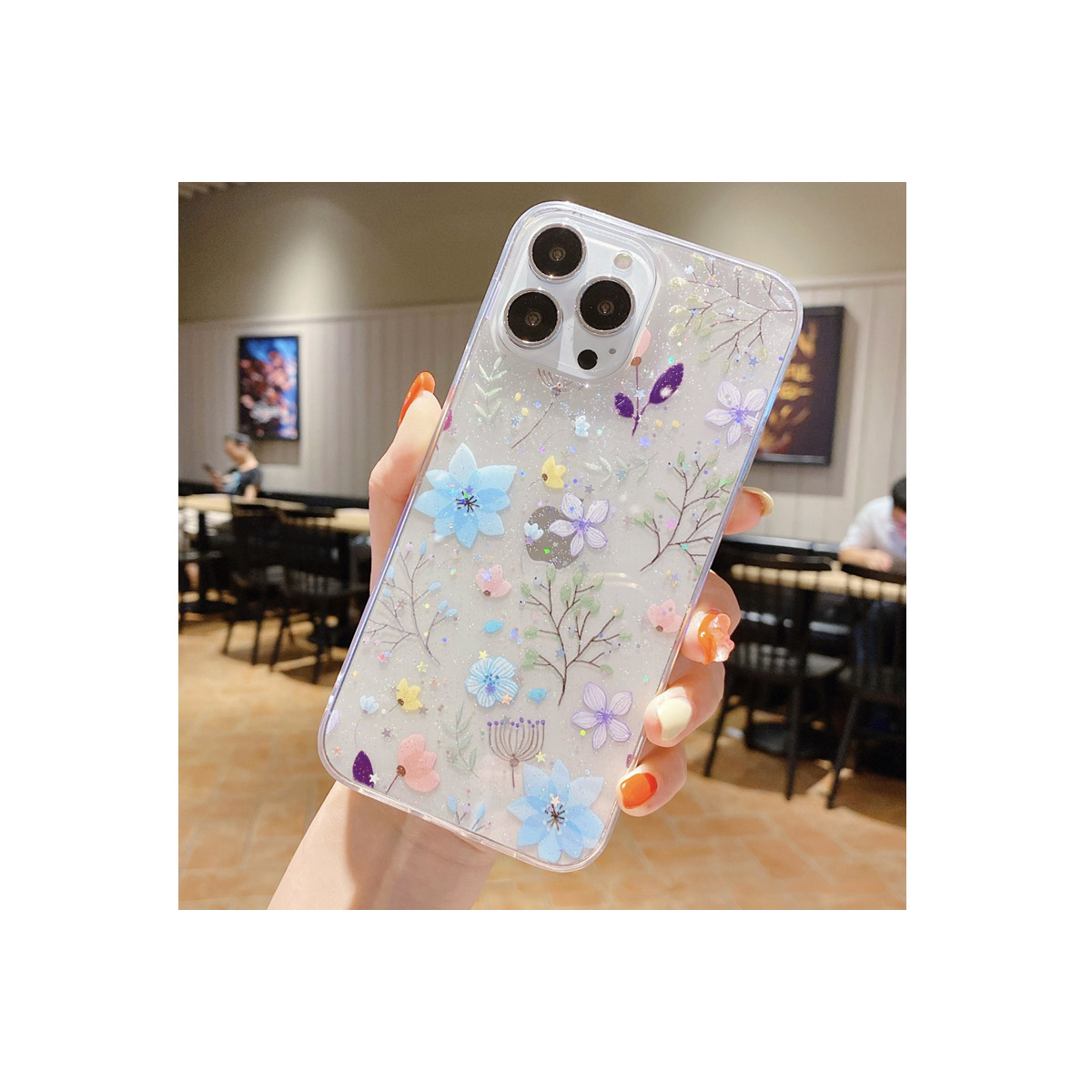 楽天市場】iphone15 ケース 花柄 アイフォンケース 全面保護