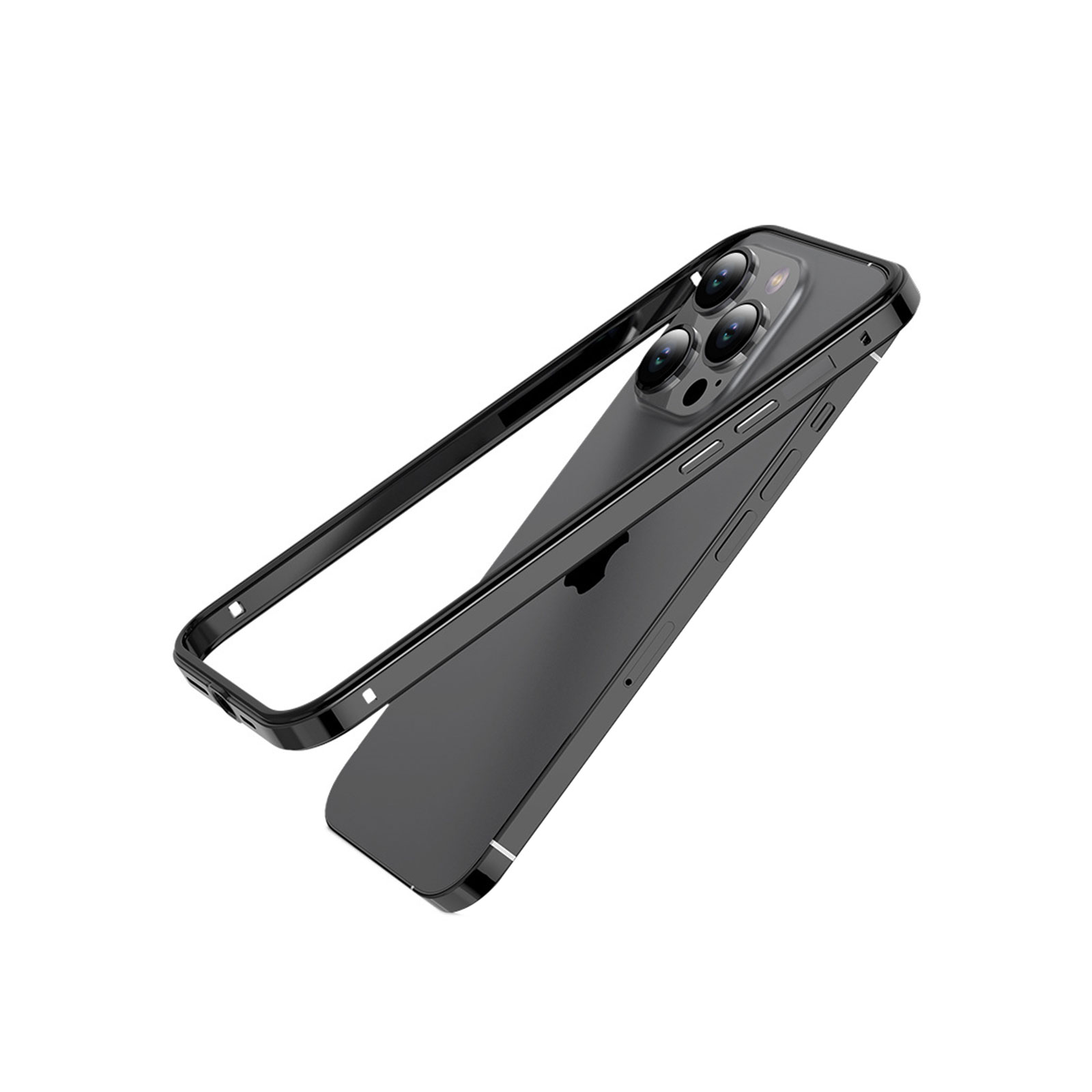 iPhone 15 アルミバンパー ケース Plus Pro Max アルミ合金