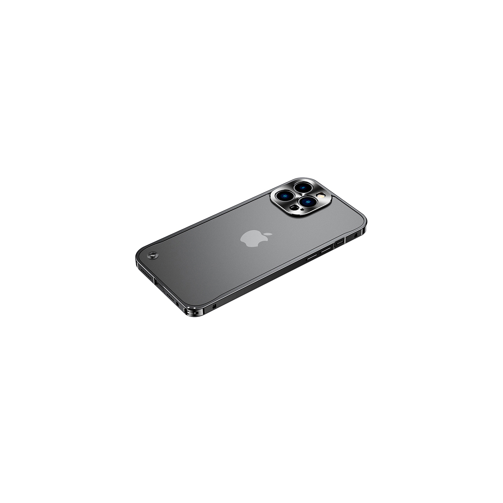 アイフォン iPhone 15 Plus 15 Pro Maxケース カバー アルミ合金バンパー 枠 CASE 軽量 人気 メタルサイドバンパー 強化ガラスフィルム おまけ付き｜coco-fit2018｜02