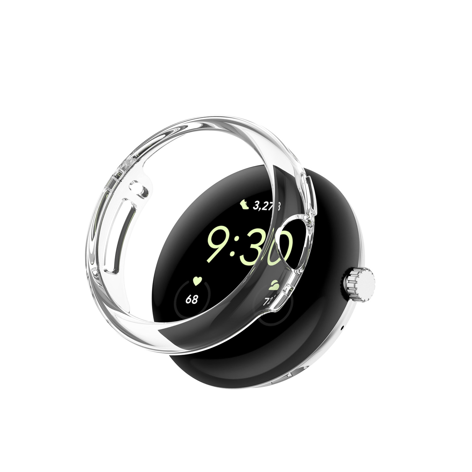 Google Pixel Watch 2 ケース PC素材 カバー マルチカラー