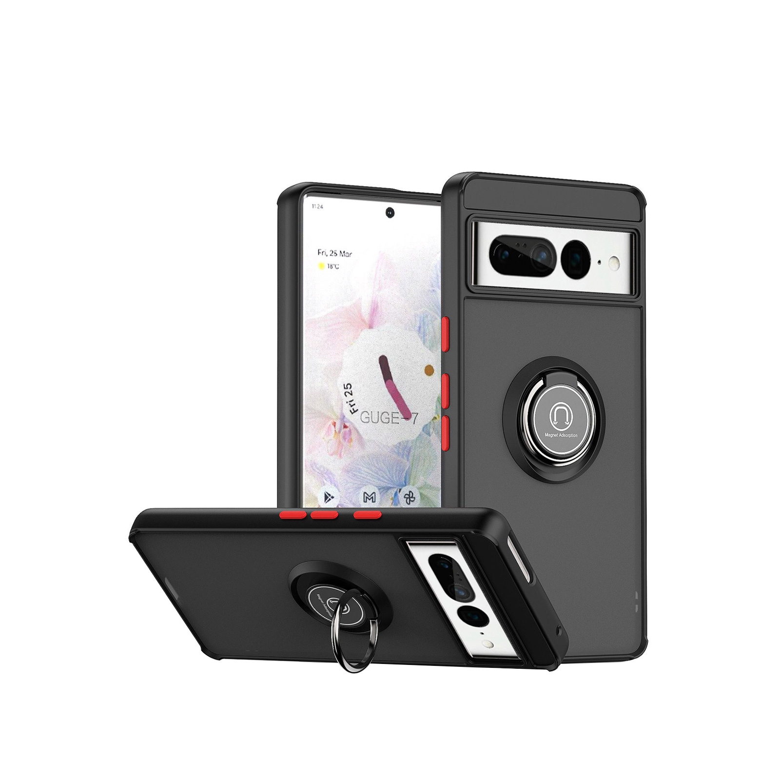 Google Pixel 7a グーグル ピクセル7A ケース 持ちやすい リング
