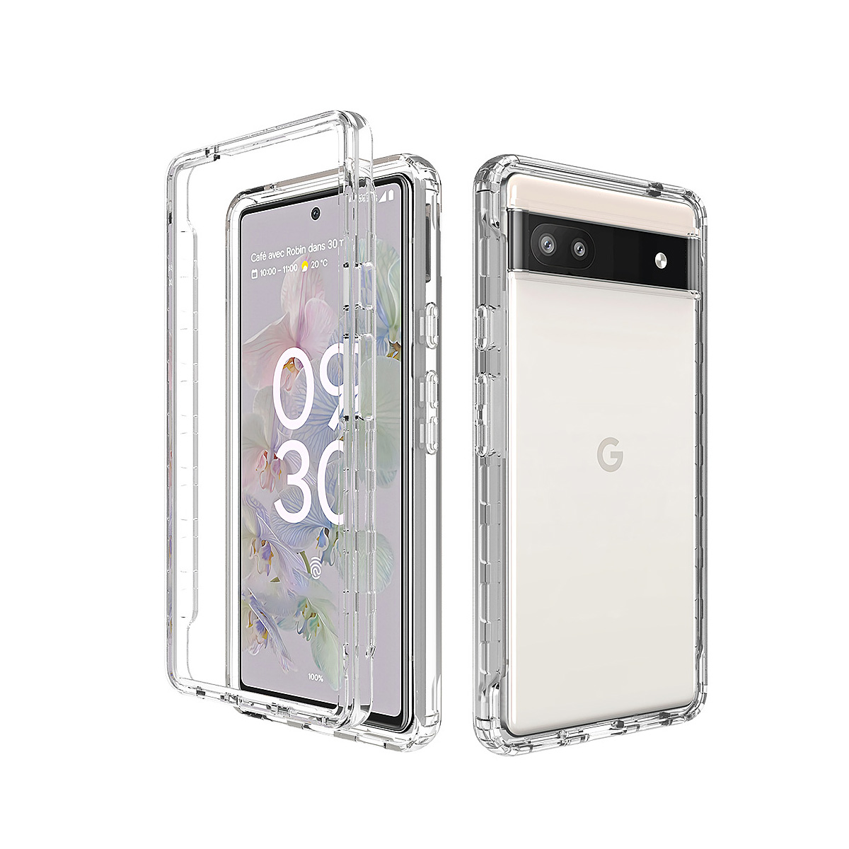 Google Pixel 6A ケース TPU&PC グーグル CASE クリア 衝撃に強い 耐衝撃 軽量 持ちやすい 人気 透明 カバー 背面カバー  強化ガラスフィルムおまけ付き : pix-dai707 : COCO-fit - 通販 - Yahoo!ショッピング