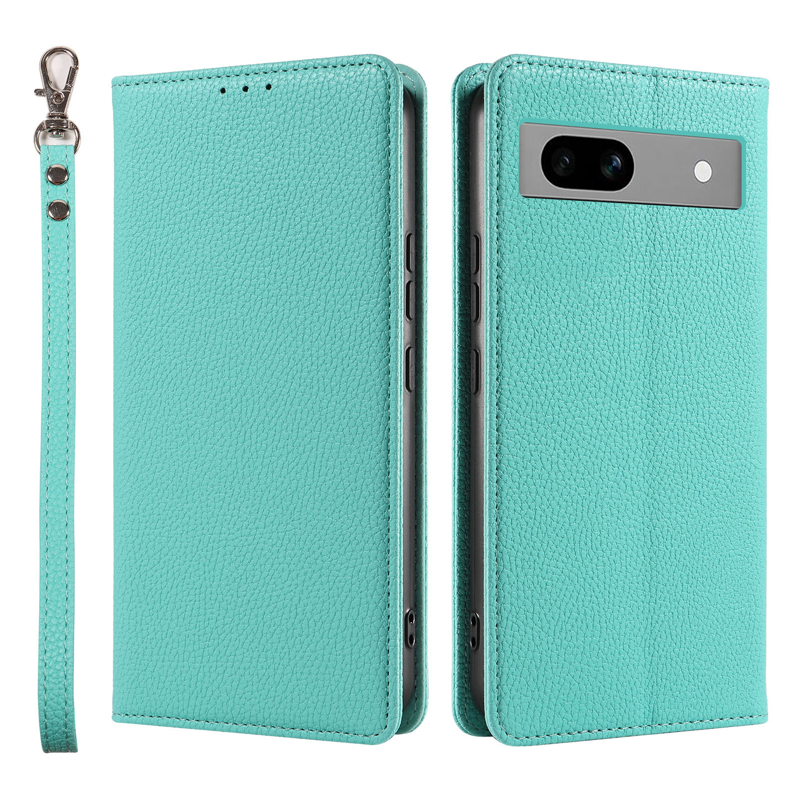 Google Pixel 8a ケース 耐衝撃 カバー 手帳型 財布型 TPU&PUレザー