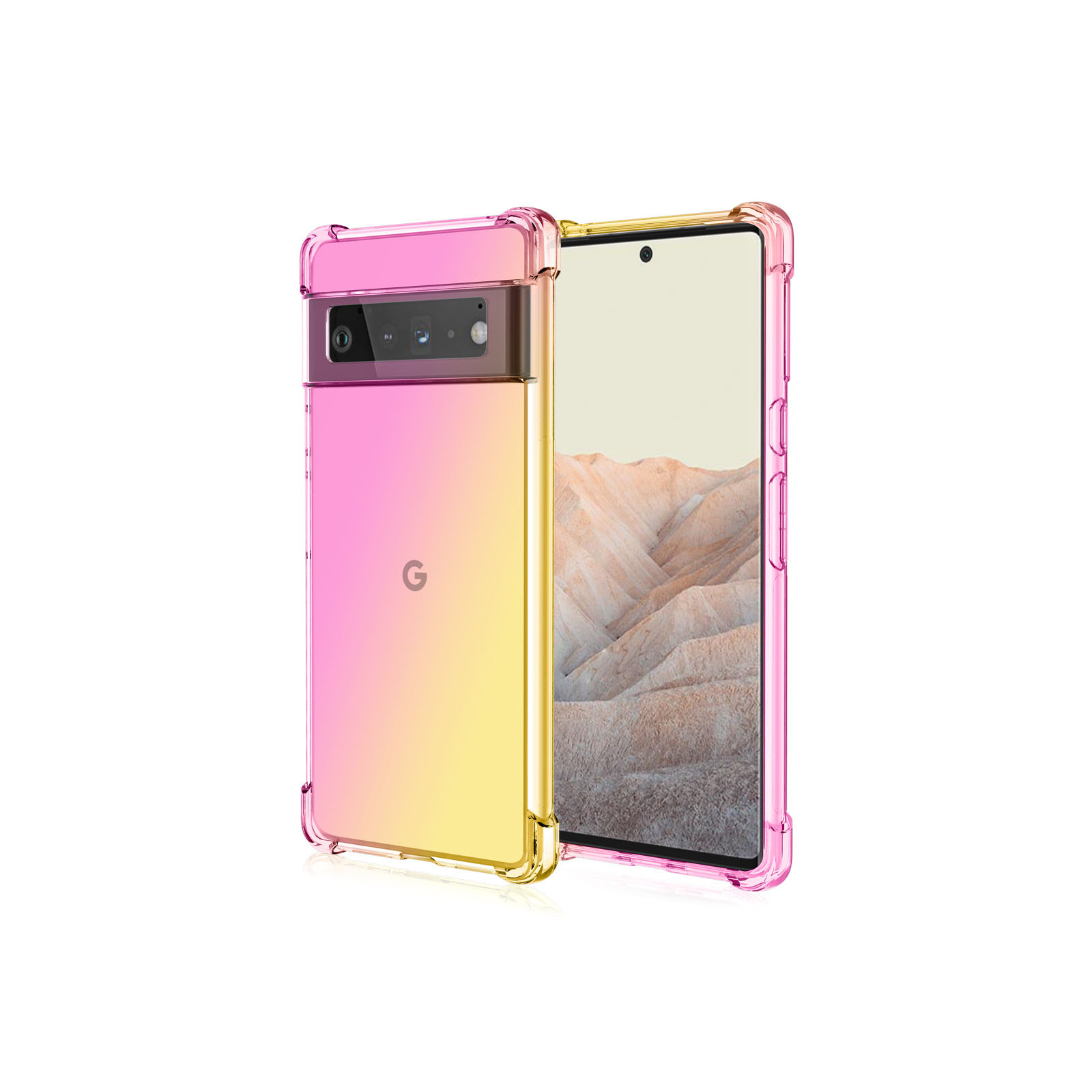 グーグル ピクセル7a Google Pixel 7a クリアケース CASE 衝撃に強いTPU素材 グラデーション 耐衝撃 落下防止 四隅がエアクッション構造  ソフトカバー｜coco-fit2018｜07