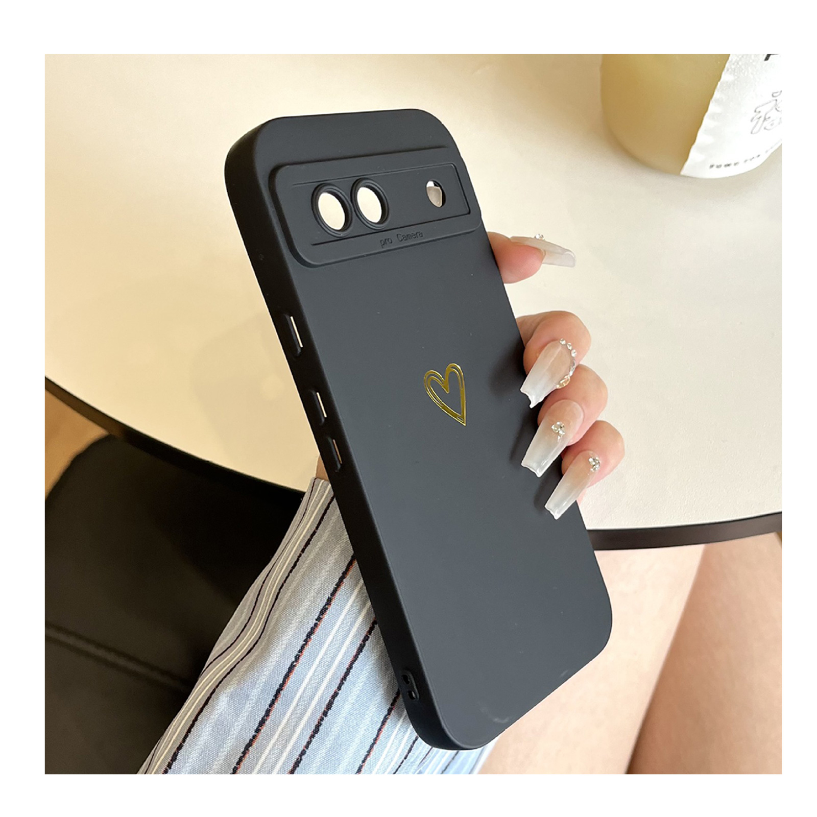 Google Pixel 8 ブラック 箱付き　美品　おまけケース付き Google（グーグル） ピクセル8 ピクセル8 プロ ピクセル 8a用の衝撃に