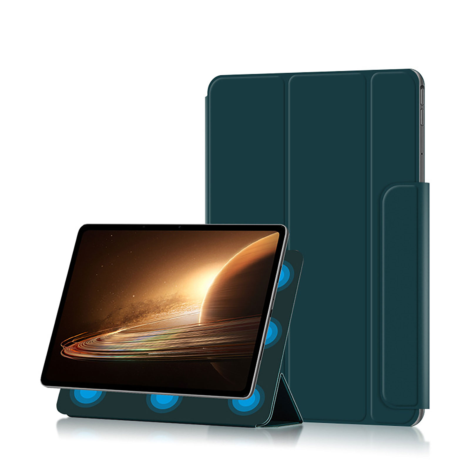 OPPO Pad 2 ケース 耐衝撃 タブレットPC PC+PUレザー おしゃれ 衝撃