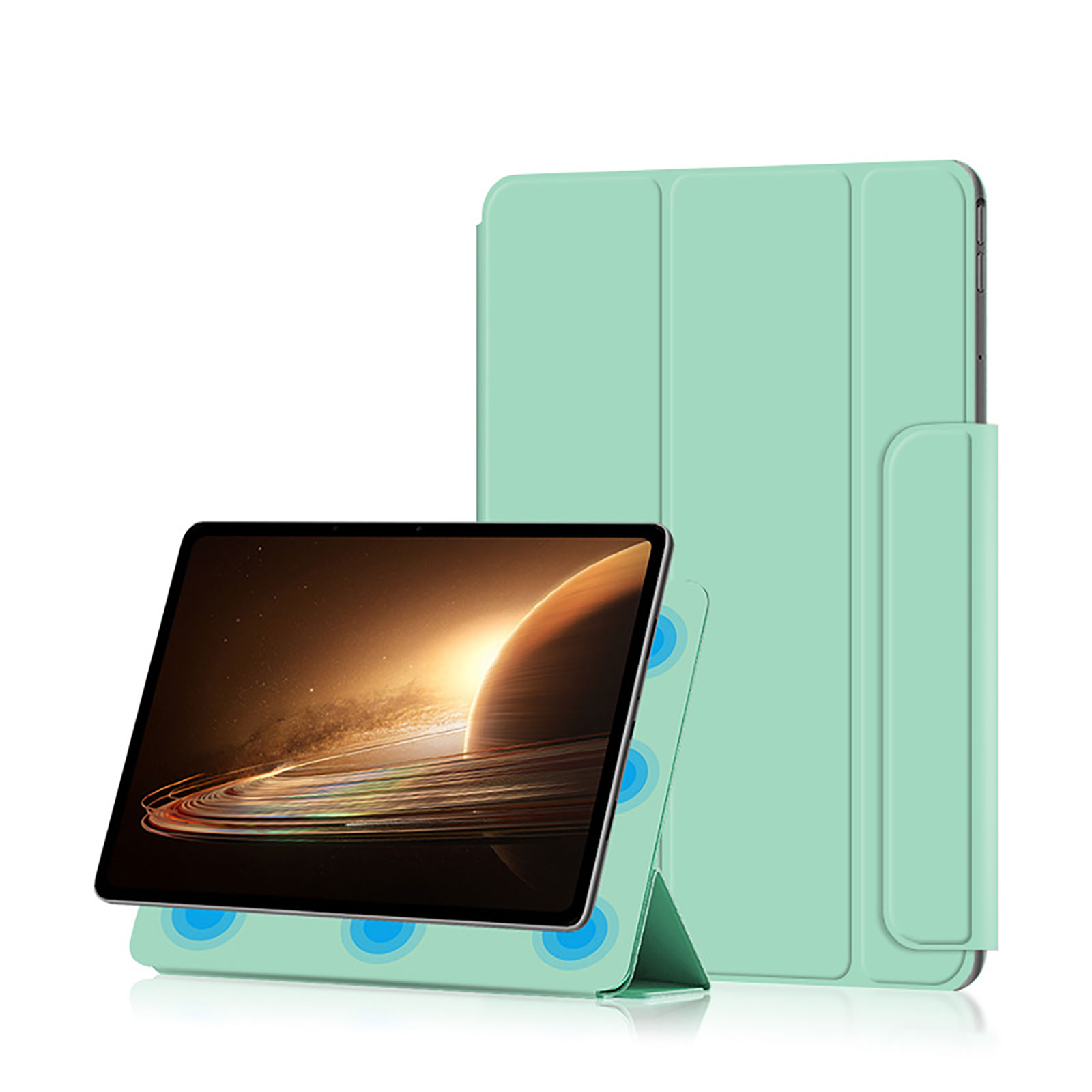 OPPO Pad 2 ケース 耐衝撃 タブレットPC PC+PUレザー おしゃれ 衝撃