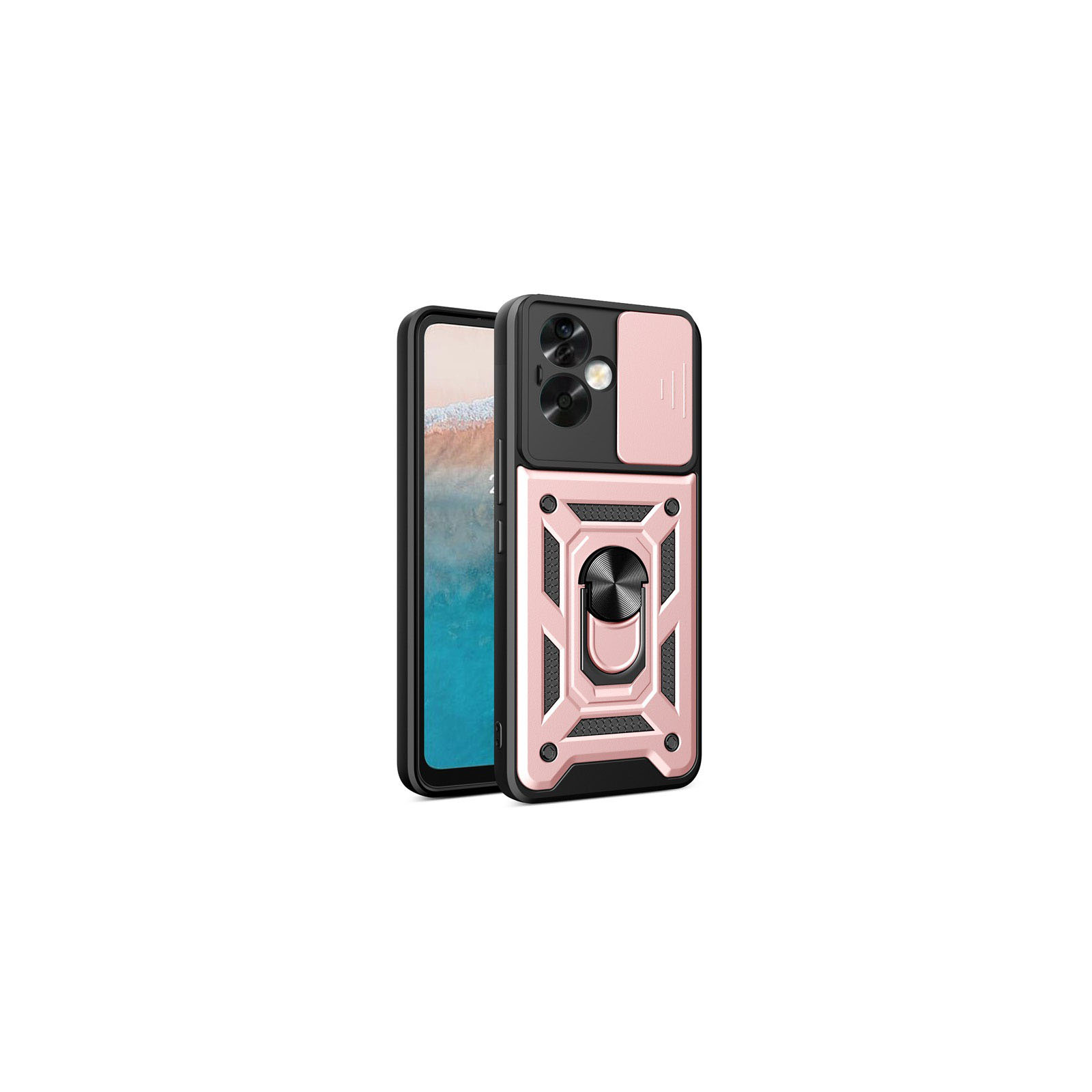 OPPO Reno11 A/Reno11 F ケース カバー CASE TPU&PC素材 カメラ