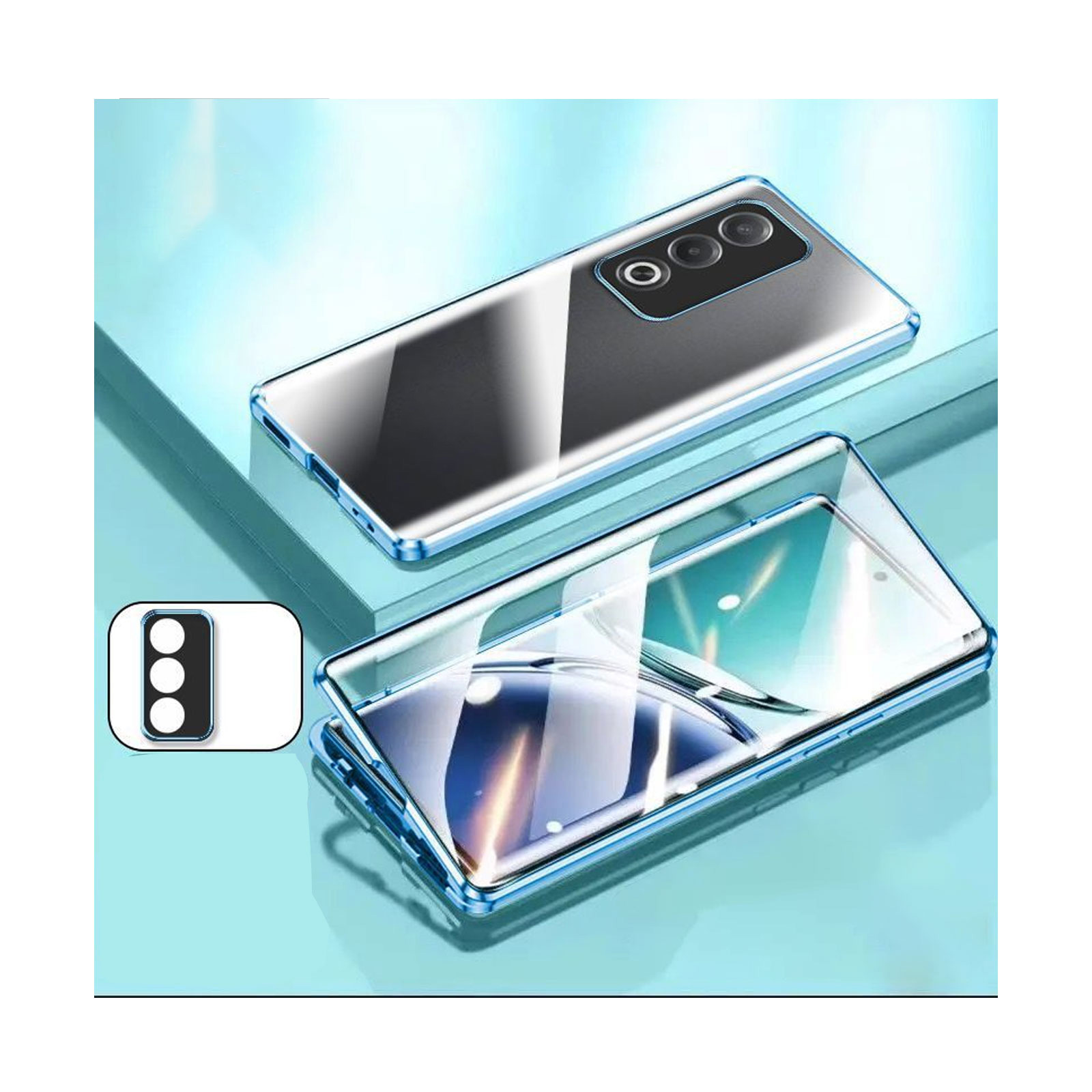 OPPO（オッポ） A3 5G CPH2639用のメタルケース ラ マグネットで簡単