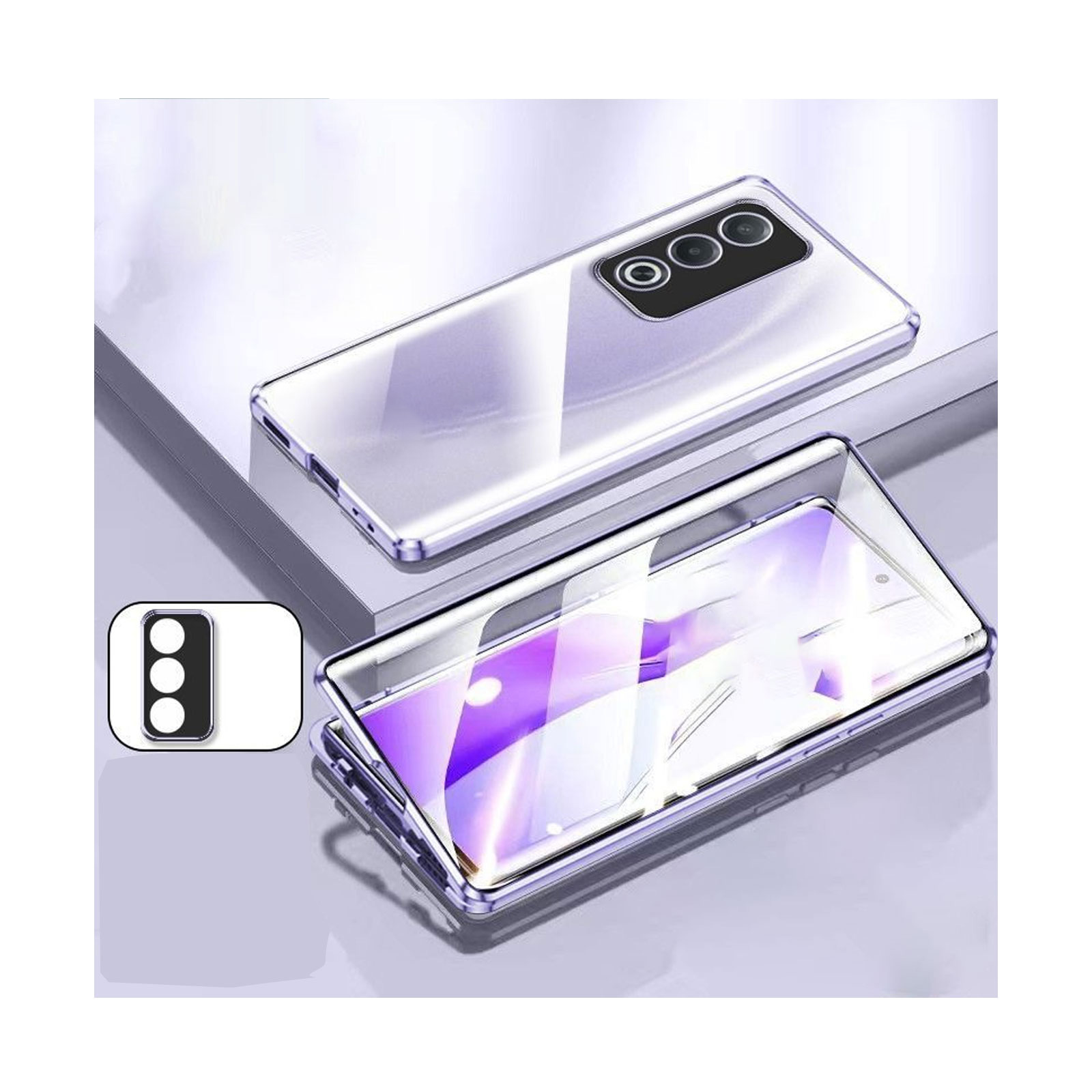 OPPO（オッポ） A3 5G CPH2639用のメタルケース ラ マグネットで簡単