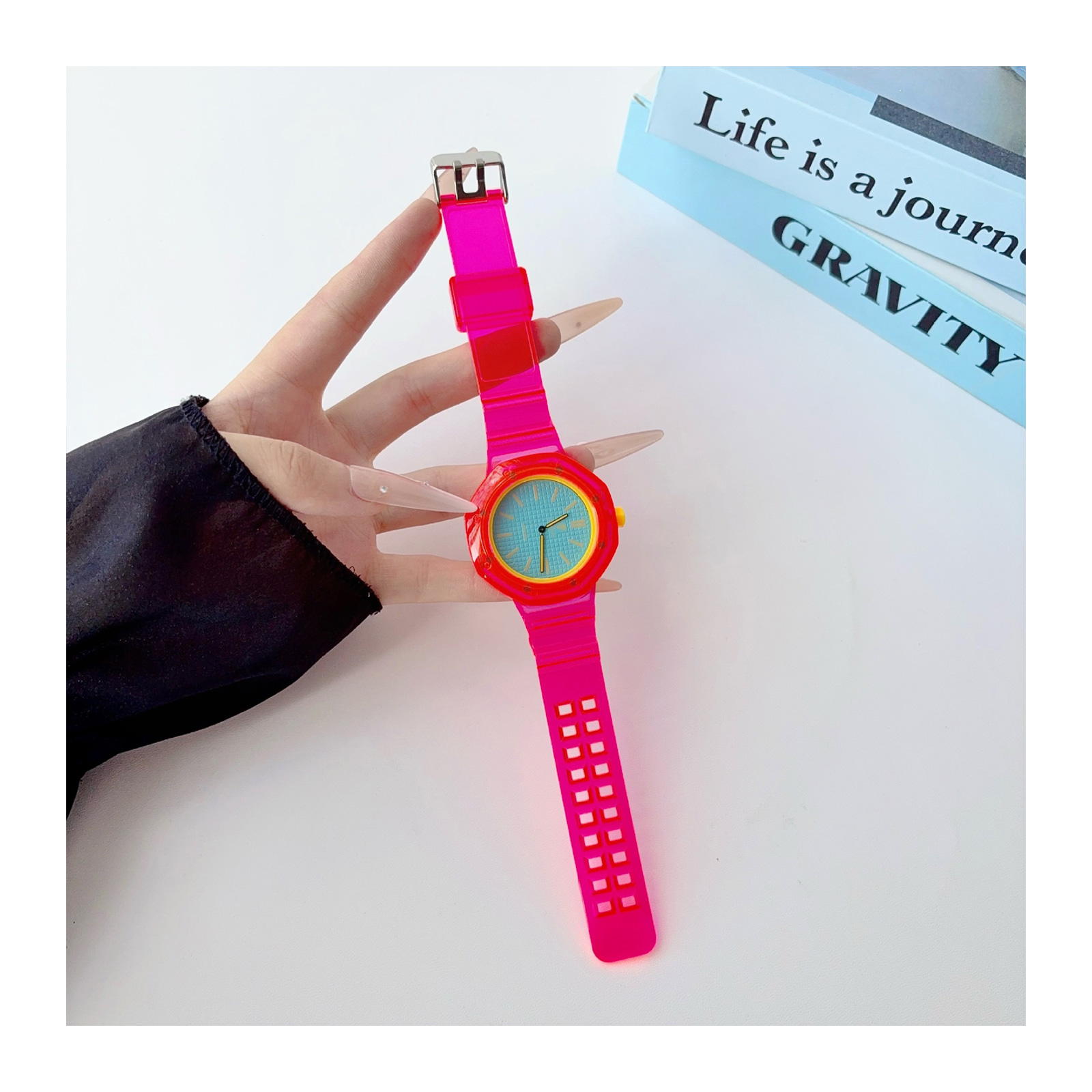 Swatch AP Royal Pop専用TPUバンド 柔らかく快適な装着感でスポーツや 