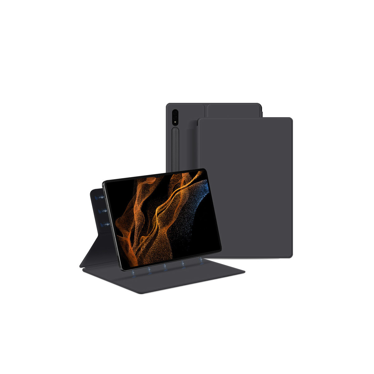 Samsung Galaxy Tab S9 Ultra 14.6型 (インチ) ケース 手帳型 PU