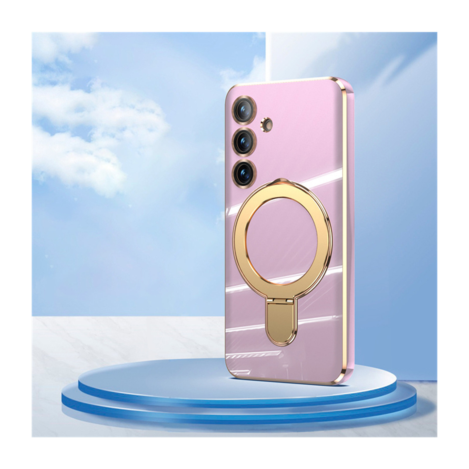 Galaxy サムスン ギャラクシー S25 S25+ ケース TPU素材 マグネット