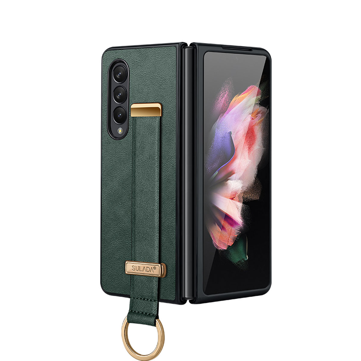 Samsung Galaxy Z Fold4 5G 折りたたみ型 Android ケース CASE PC＆PU 