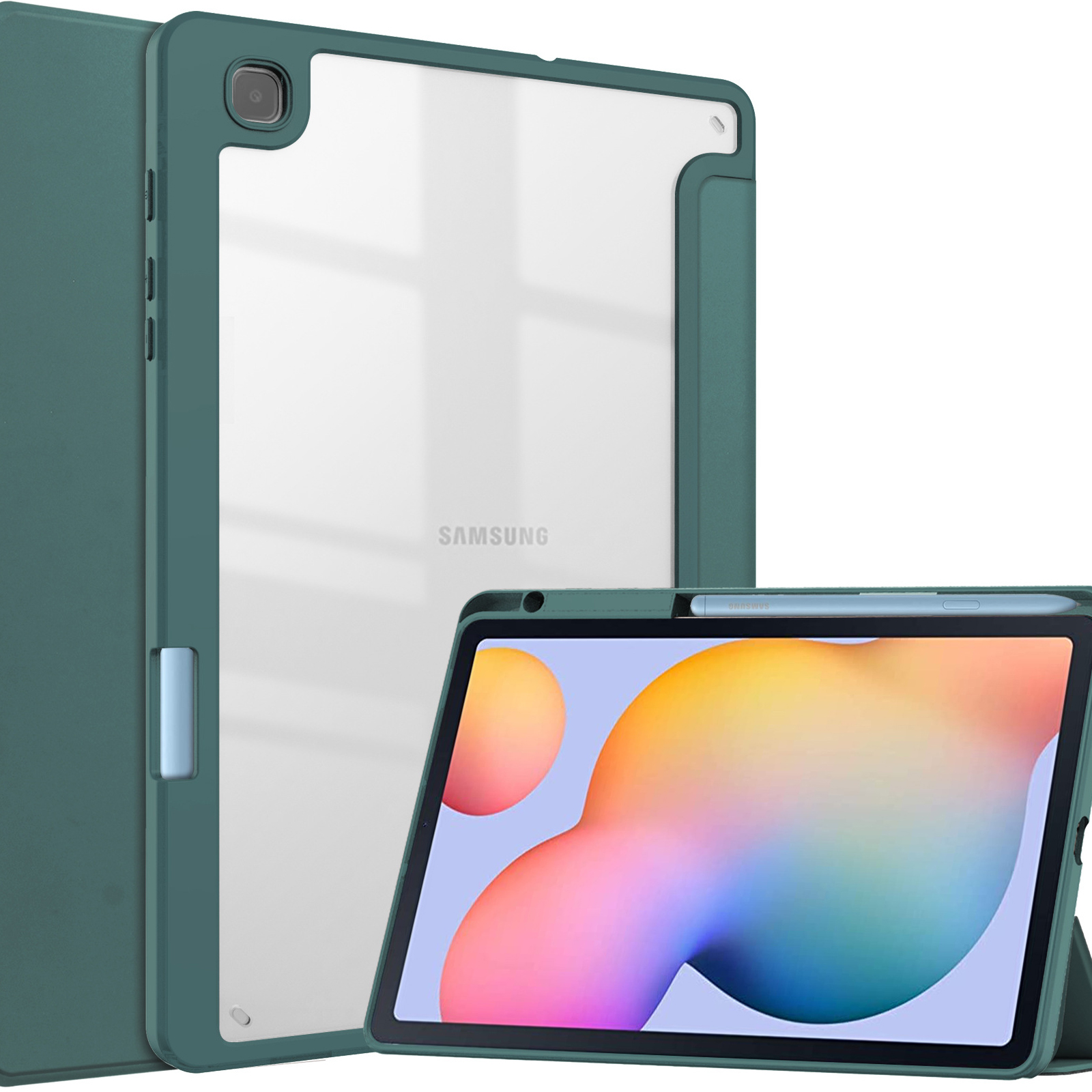 galaxy tab s6 lite ケース（タブレットPCケース）（色：ブルー系