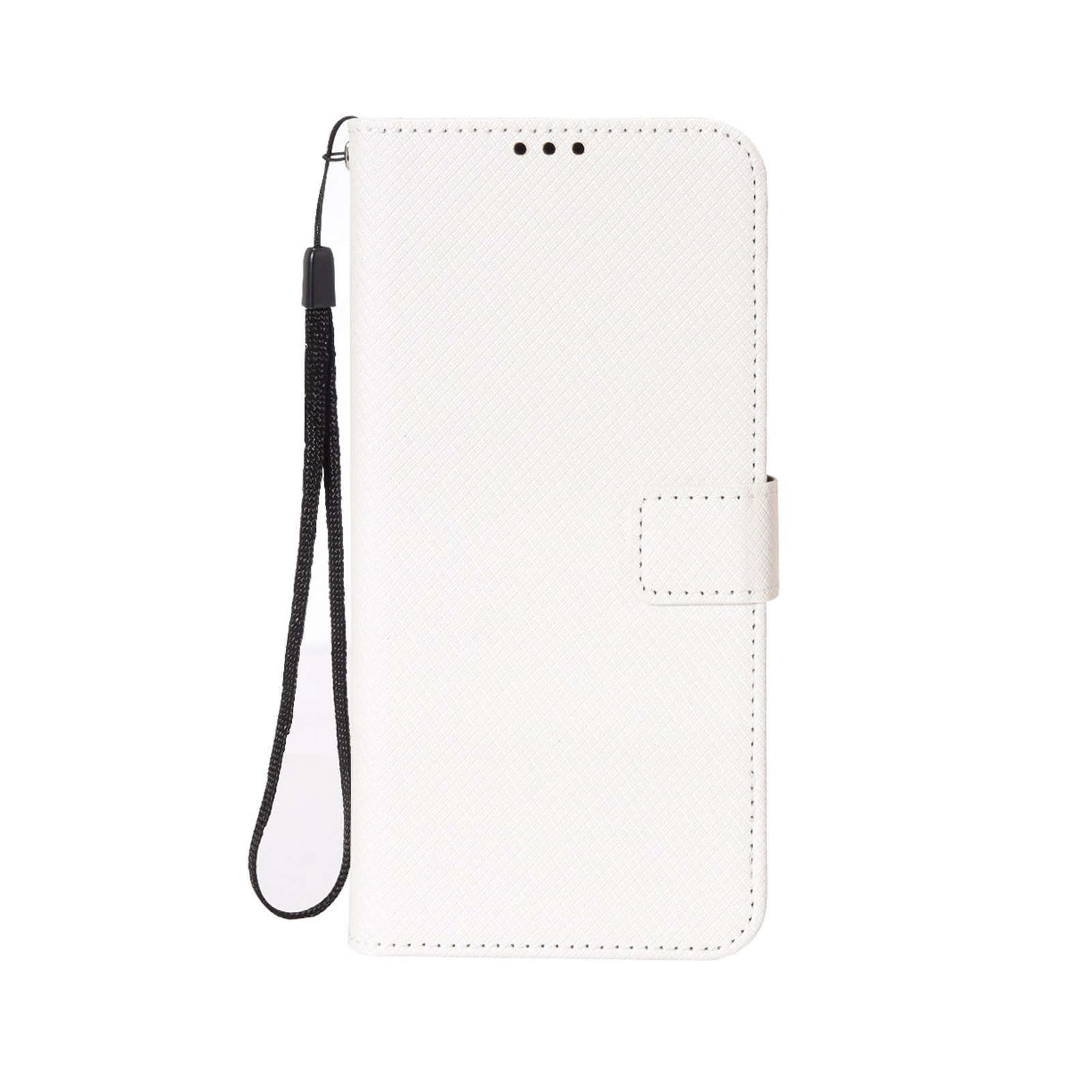 AQUOS シャープ アクオス ウィッシュ6用の手帳型カバー ストラップ付き