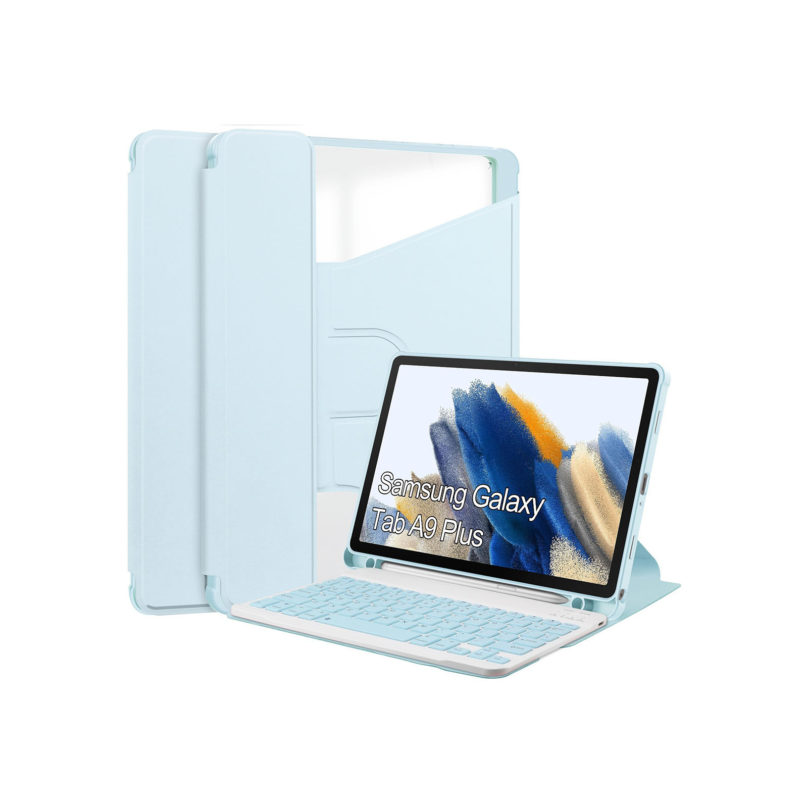 Samsung Galaxy TAB A9+ 11インチ ケース カバー PUレザー