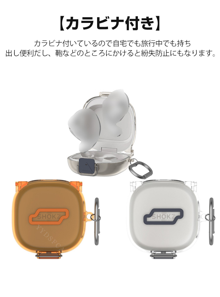 Shokz（ショックス） Shokz OpenFit 2+ 用のTPU素材のケース ソフト