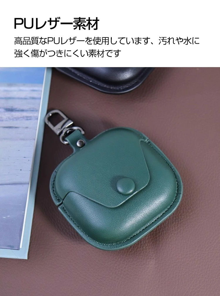 Shokz（ショックス） Shokz OpenFit 2 T920 SKZ-EP 用 PUレザー素材の 
