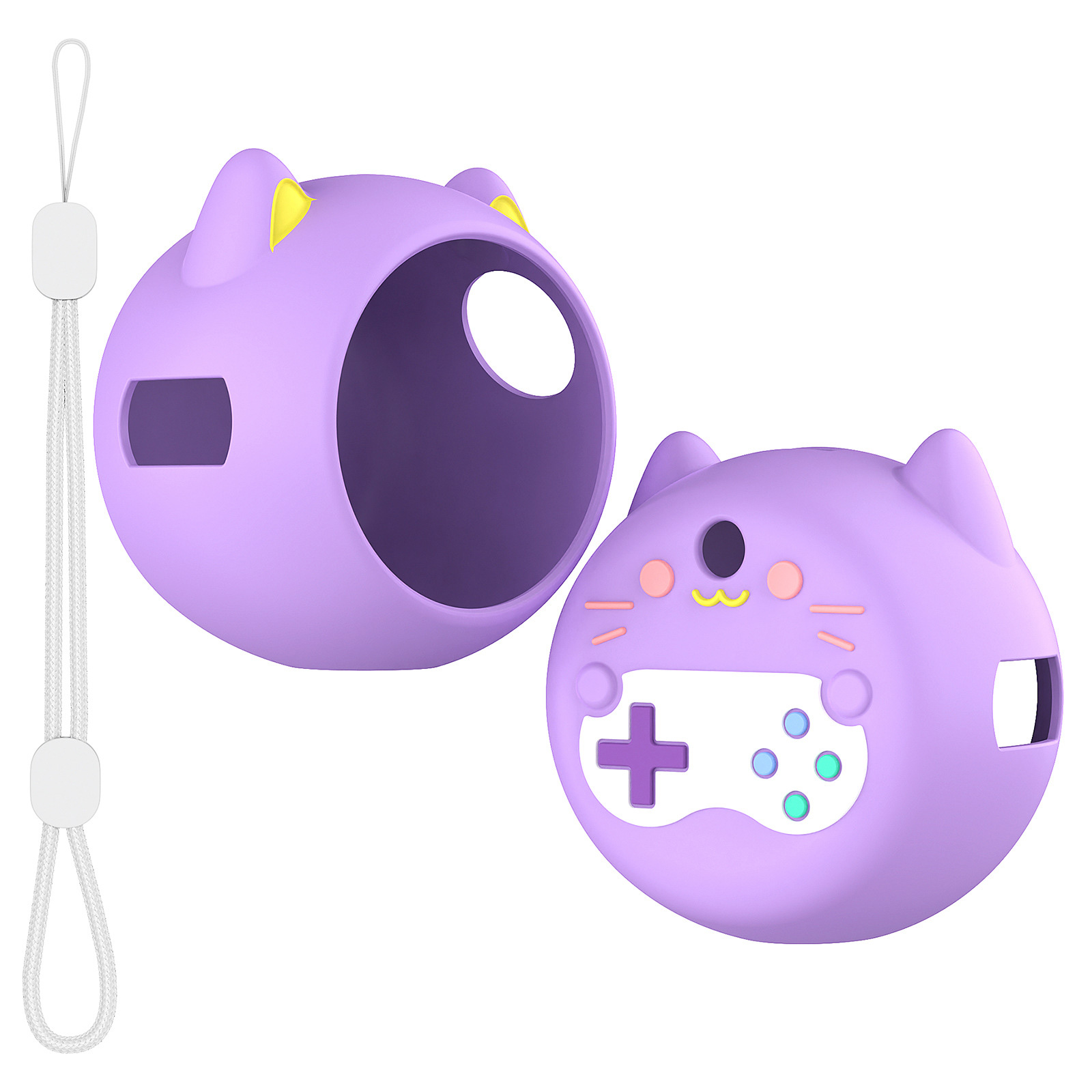 タカラトミー ぷにるんず ぷにすたる 用シリコン保護ケース ストラップ