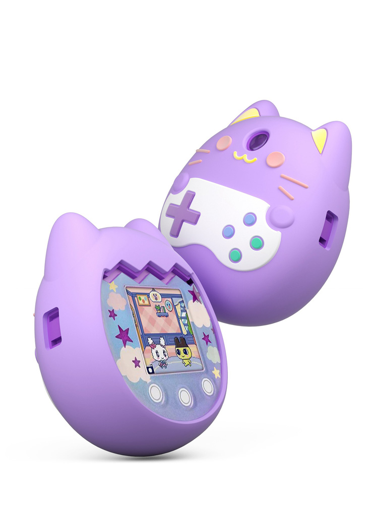Tamagotchi pix ケース 柔軟性のあるシリコン素材の カバー たまごっち