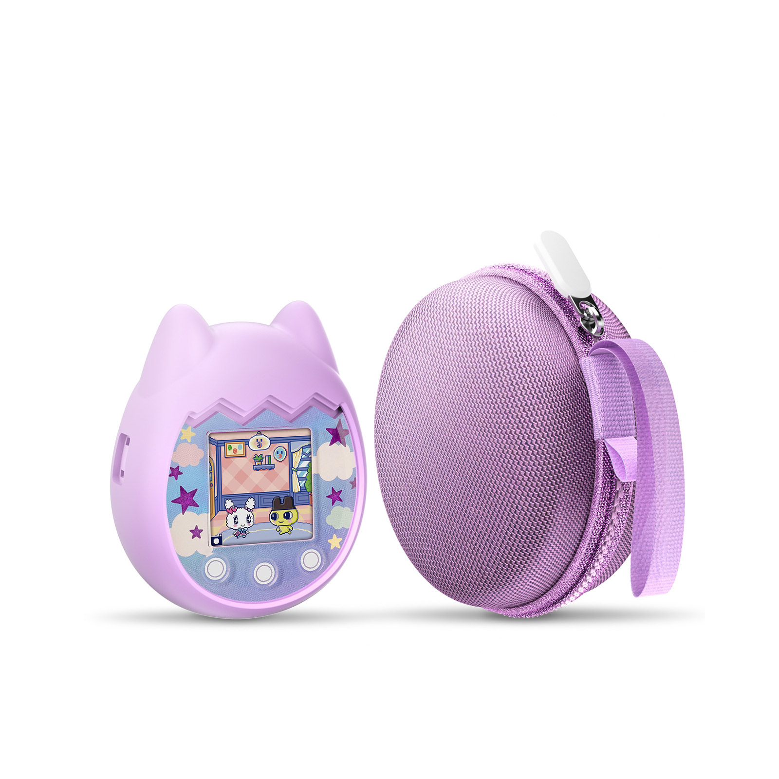 Tamagotchi Pix ケース 柔軟性のあるシリコン素材の カバー