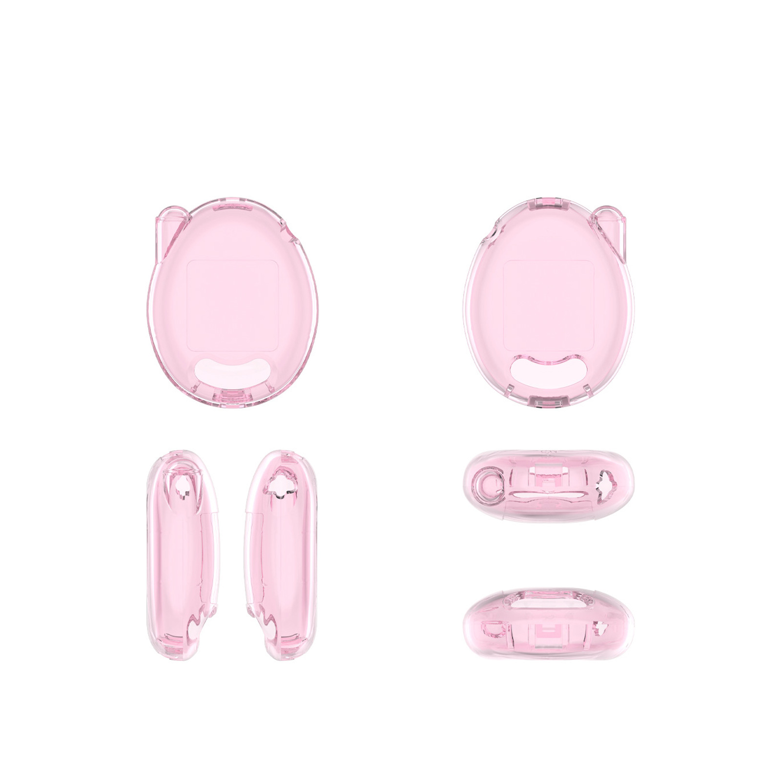 クリアケース 透明 プラスチック ハードケース メゾピアノ たまごっち