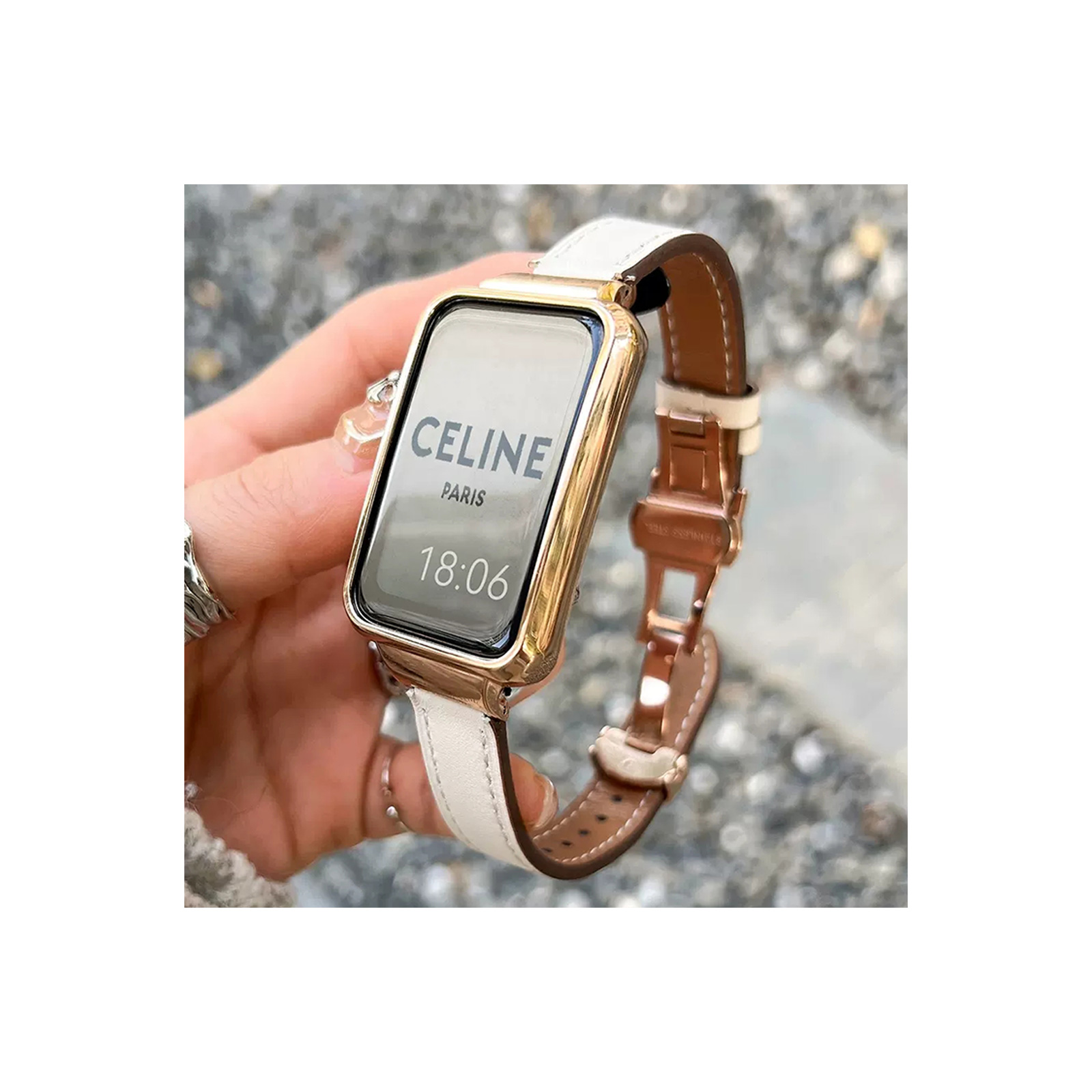 オッポ バンド2 OPPO Watch Free 用のがエレガントで おしゃれな PU
