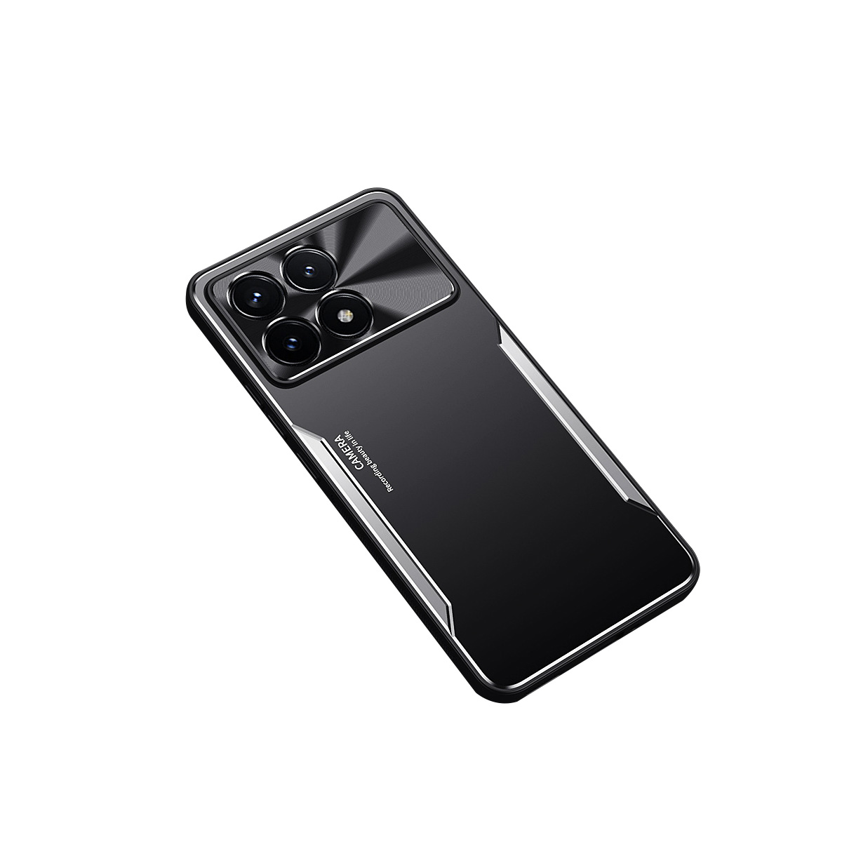 Poco X6 Pro ケース 衝撃に強いTPU+アルミ背面パネル 金属の質感