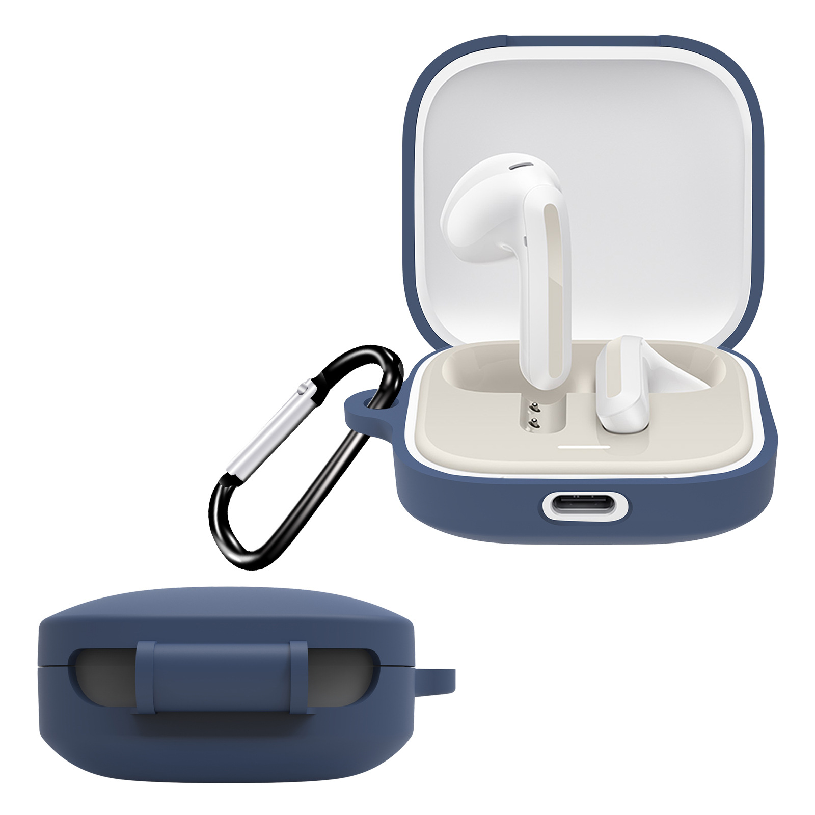 Xiaomi イヤホンケース ホワイト Amazon | For シャオミ(Xiaomi) ワイヤレスイヤホン Redmi Buds