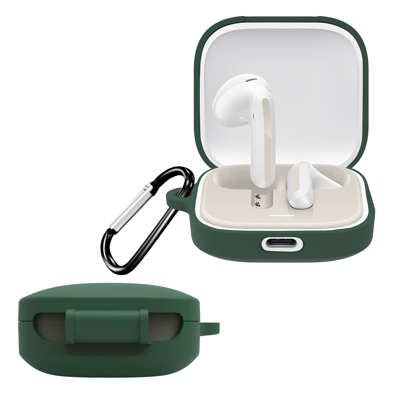 xiaomi Redmi Buds 6 Active ケース 耐衝撃 シリコン素材のカバー