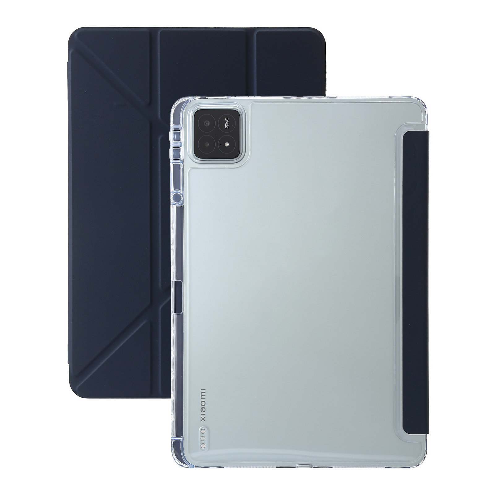 Xiaomi Pad 6S Pro ケース 耐衝撃 カバー 12.4インチ TPU+PUレザー製