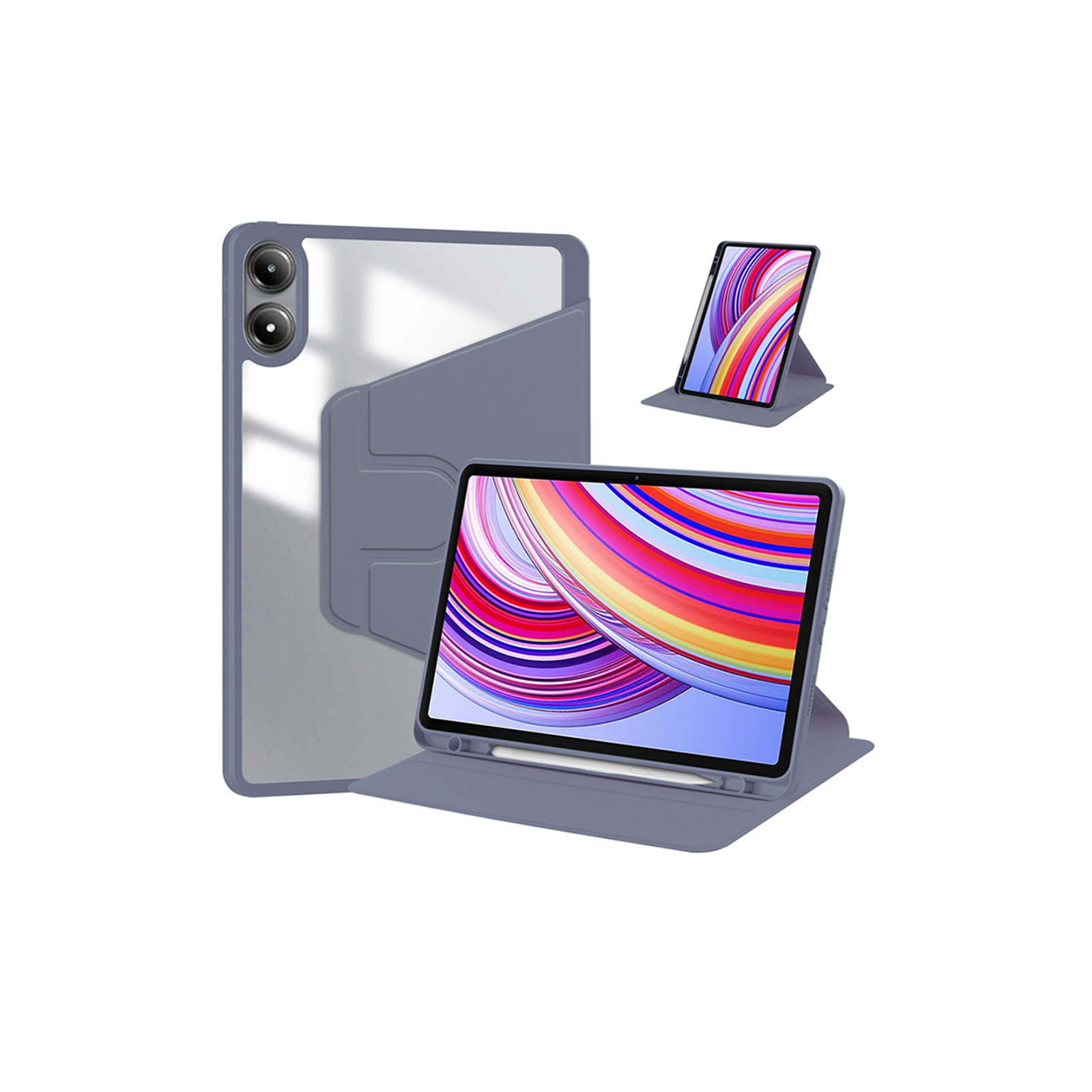 POCO Pad Redmi Pro ケース 耐衝撃 カバー 12.1インチ 手帳型
