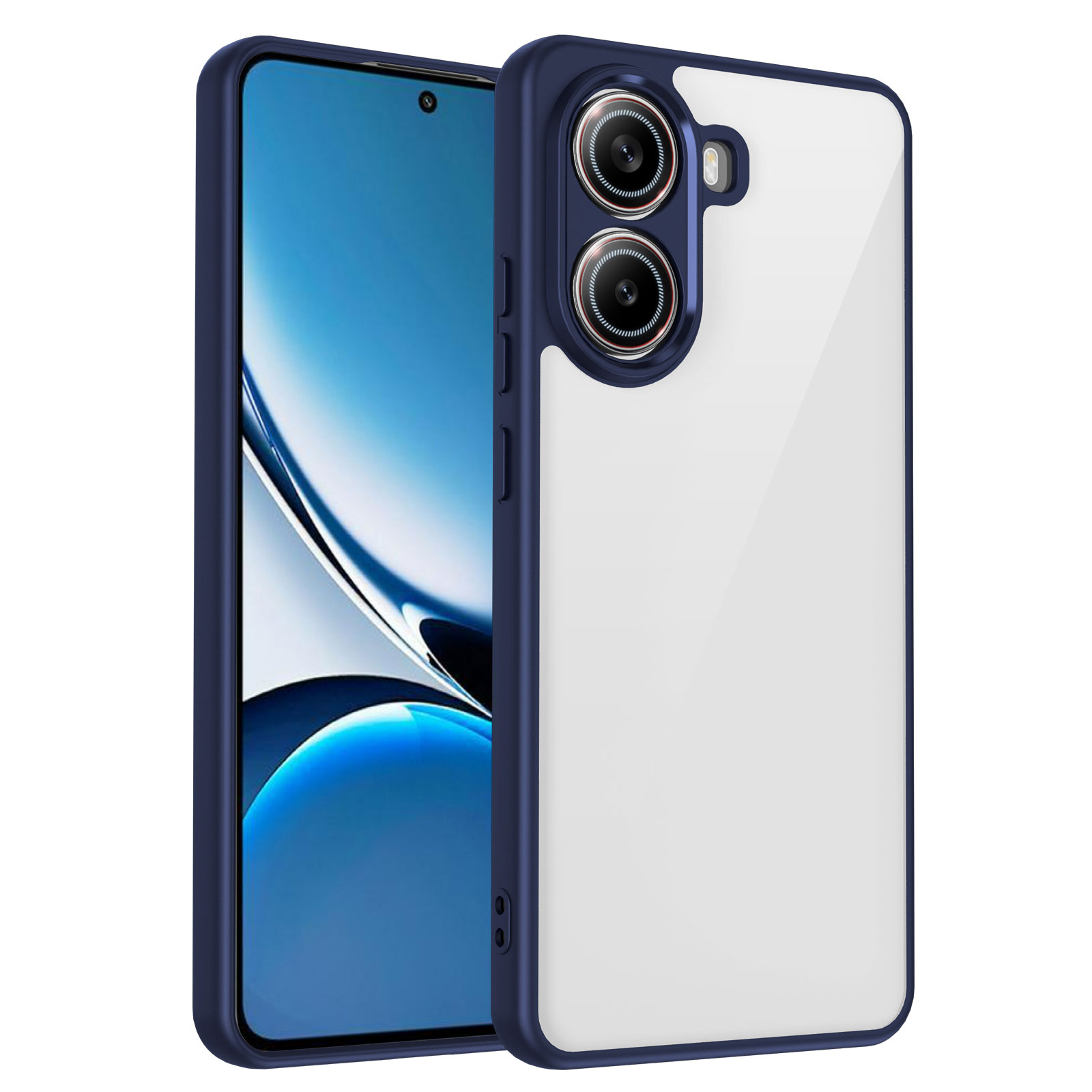 Xiaomi（シャオミ） POCO X7 Pro ケース クリア 耐衝撃 カバー TPU+PC