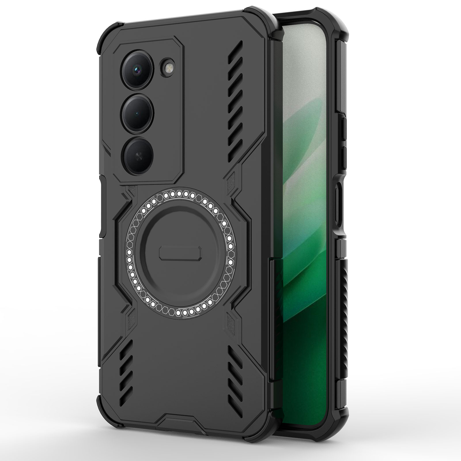 Xiaomi（シャオミ） Redmi 15 5G ケース 耐衝撃 カバー 2重構造 TPU+PC