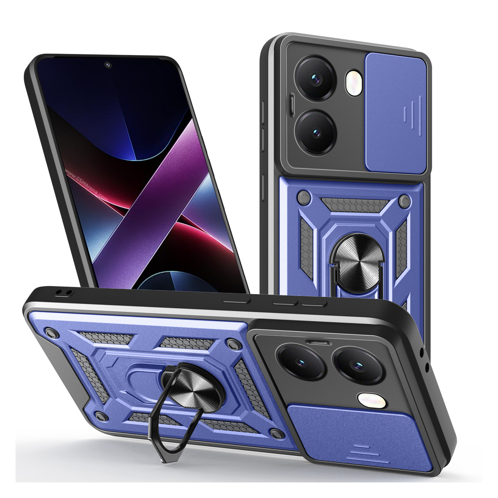 POCO POCO X8 Pro カバー リング付き POCO X8 Pro Max ケース 耐衝撃