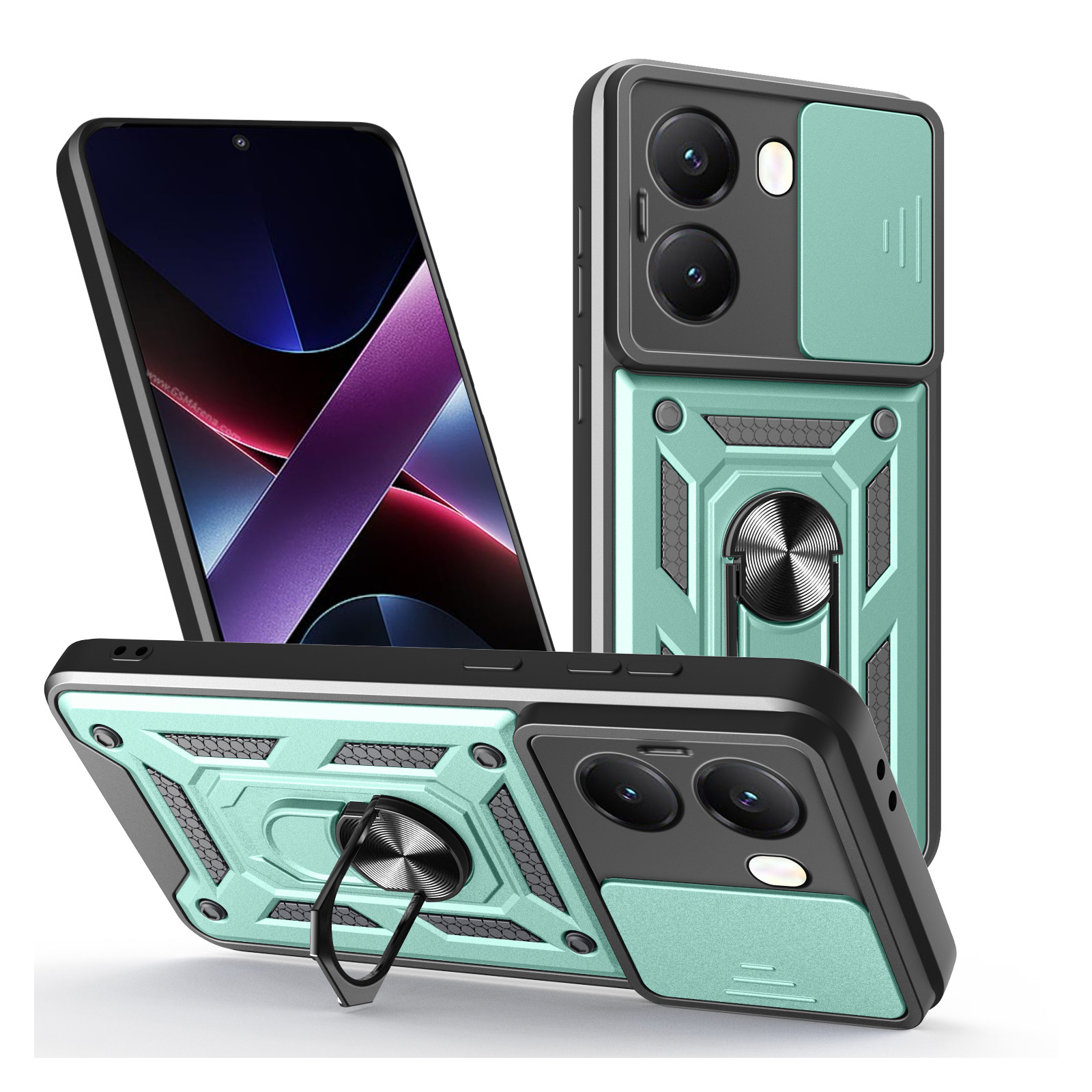 POCO POCO X8 Pro カバー リング付き POCO X8 Pro Max ケース 耐衝撃