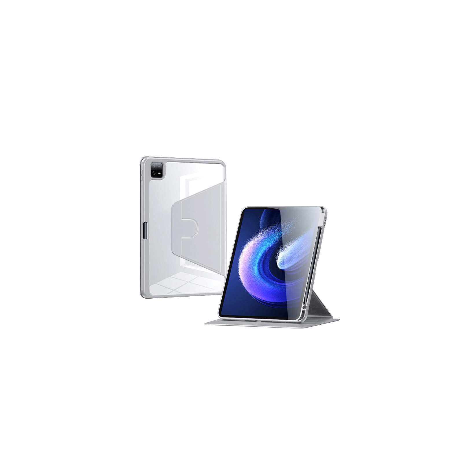 XiaoMi Pad 6s Pro ケース カバー タブレット手帳型 CASE スタンド機能 ペンシル収納 耐衝撃カバー 便利 実用 人気 手帳型カバー｜coco-fit2018｜03